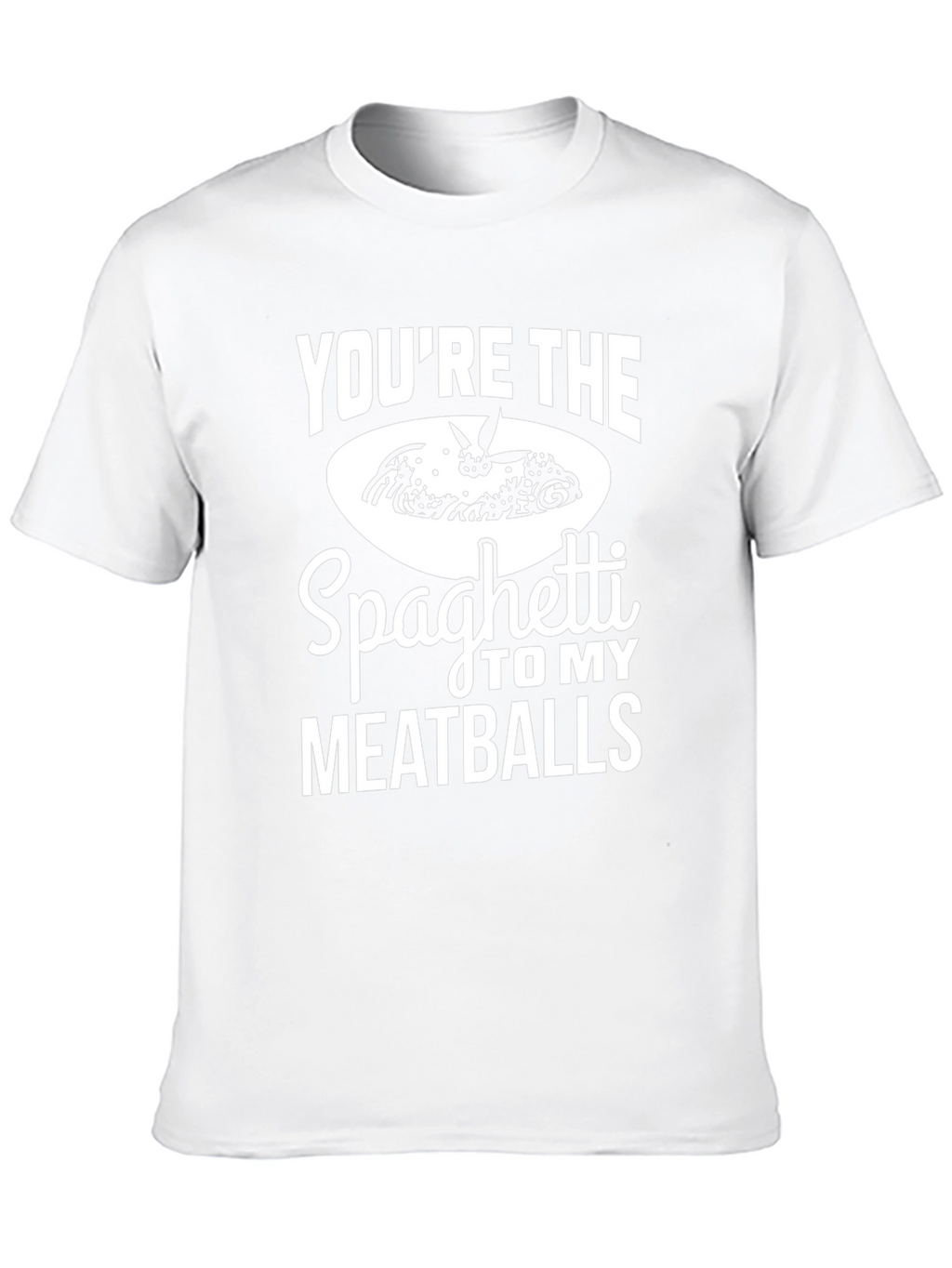 Spaghetti & Meatballs Graphic Tee - Foodie Humor