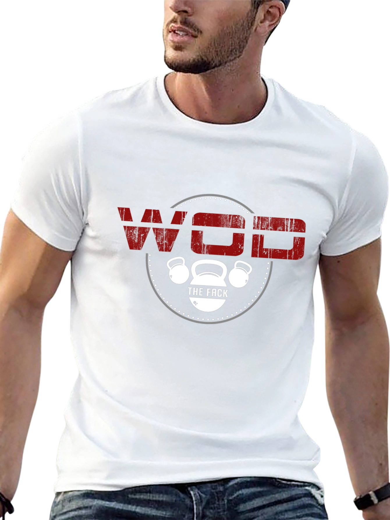WOD The Fack Kettlebell Black T-Shirt