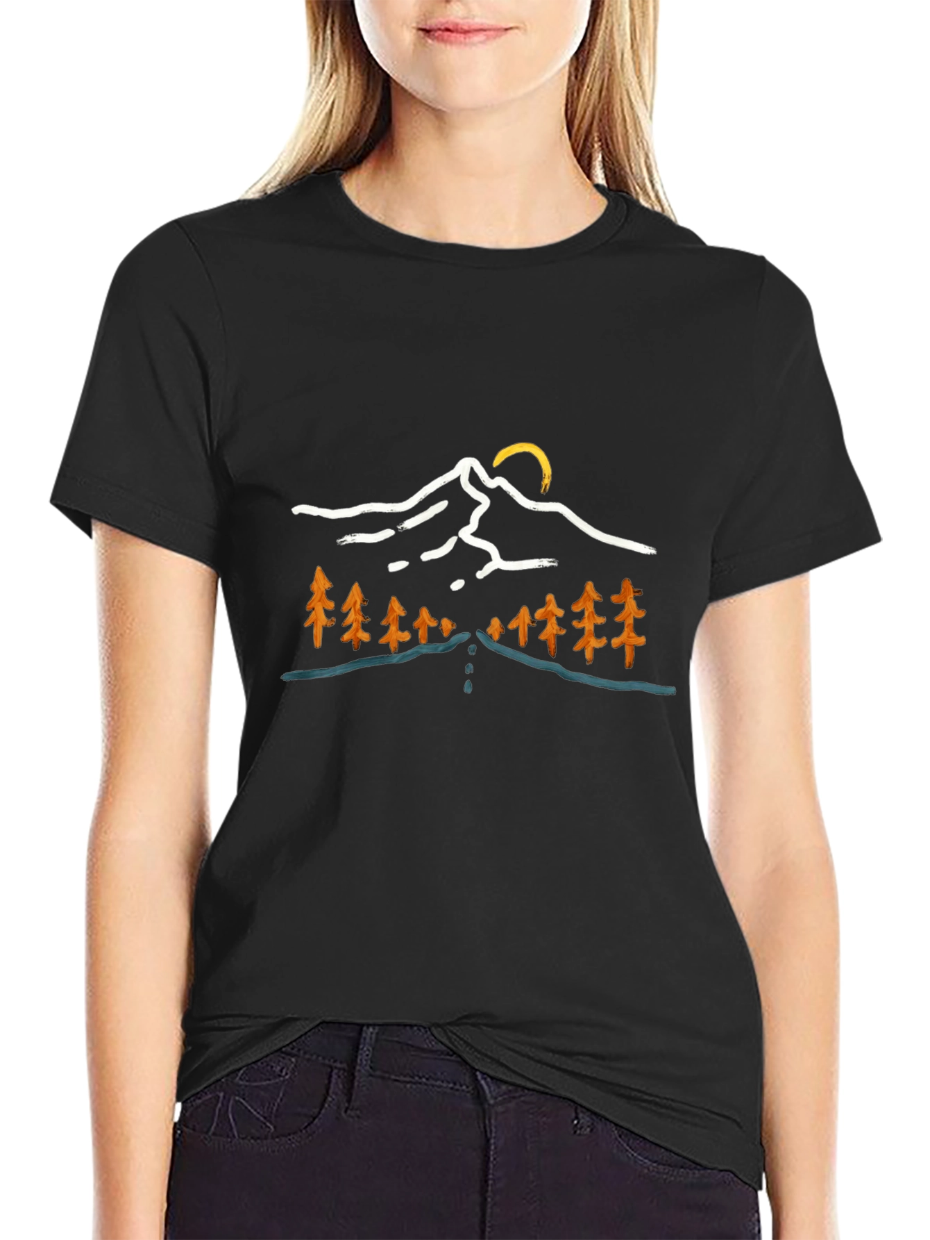 Mountain Road Trip T-Shirt - Adventure Style