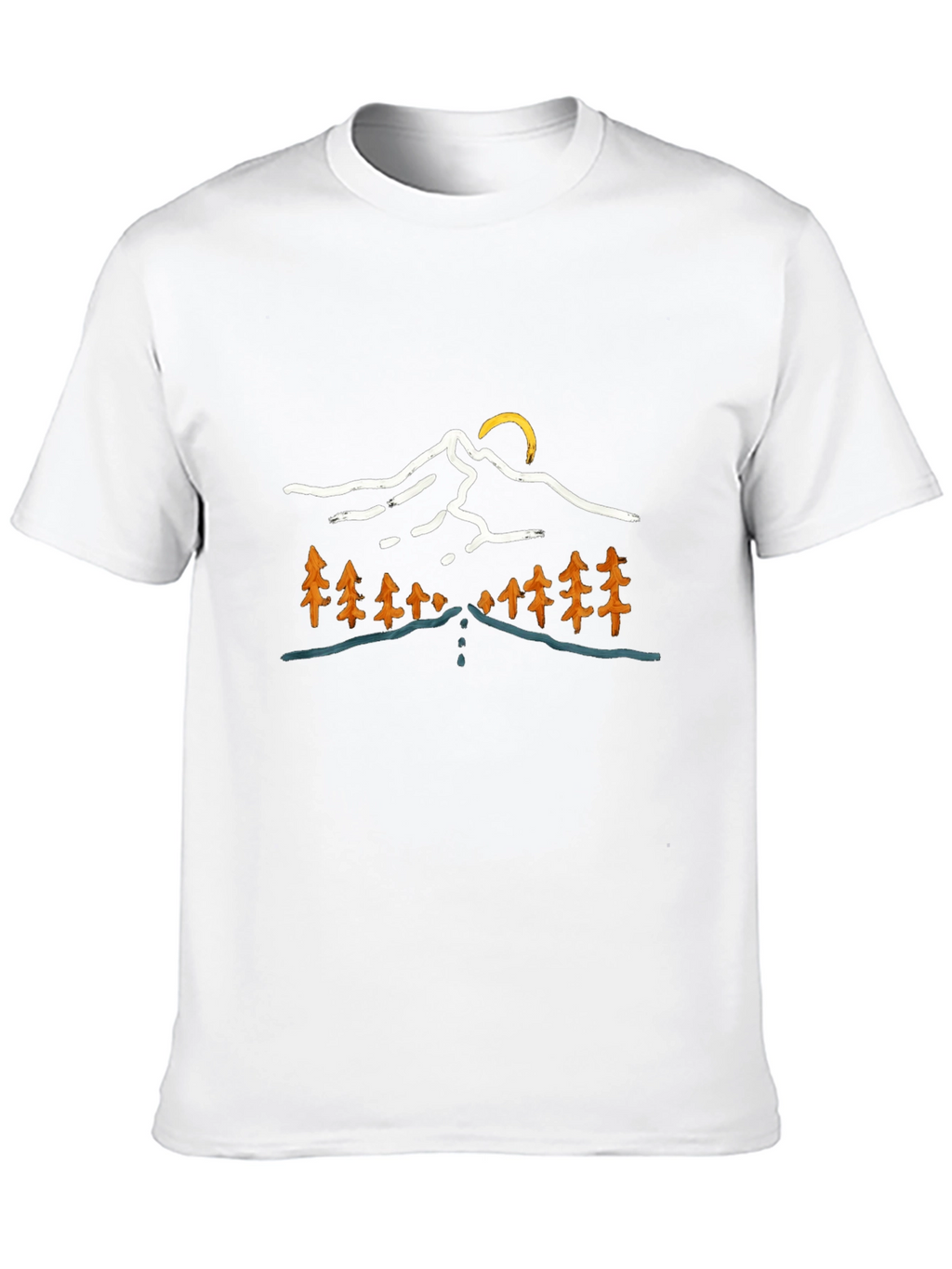 Mountain Road Trip T-Shirt - Adventure Style