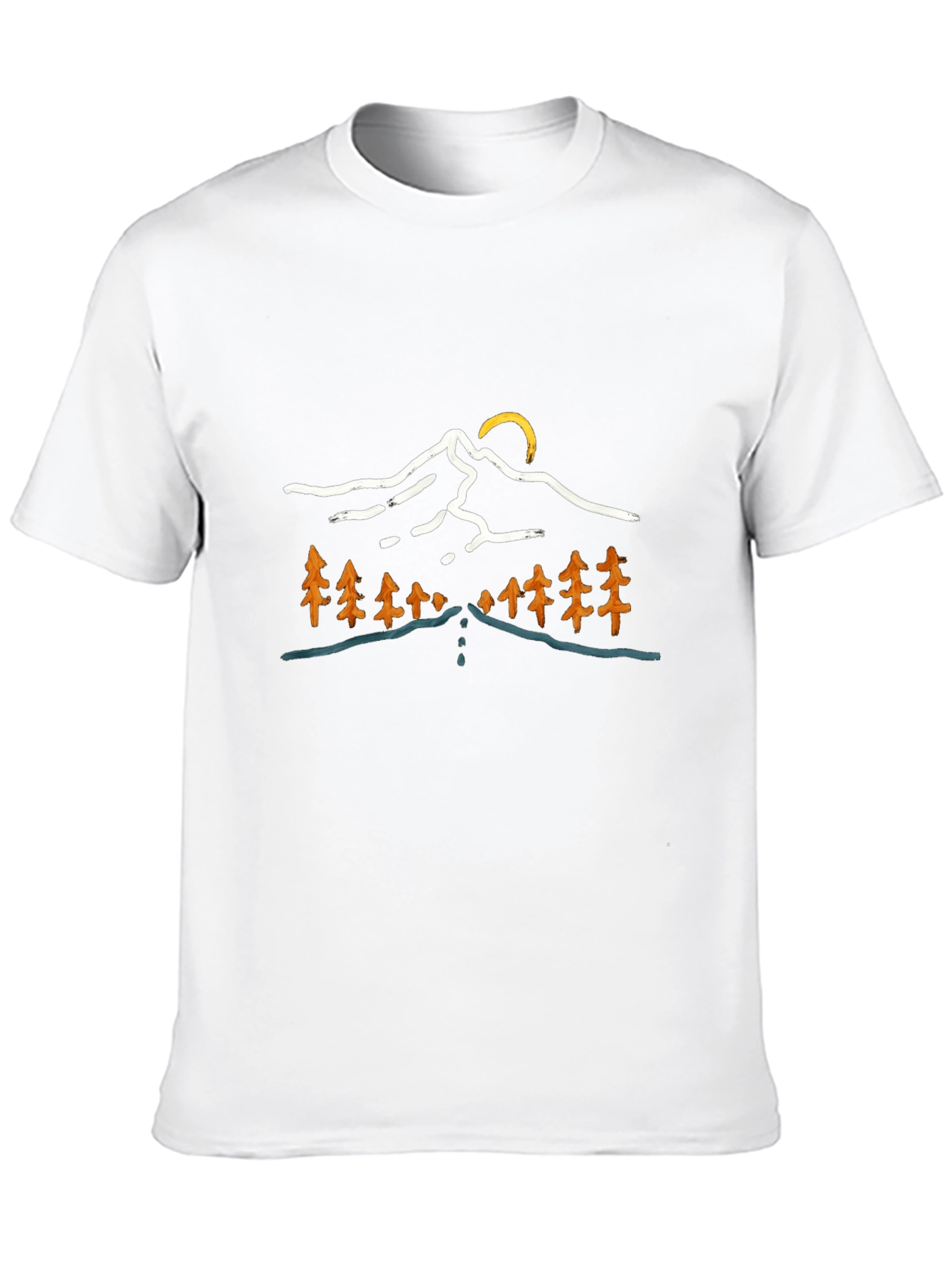 Mountain Road Trip T-Shirt - Adventure Style