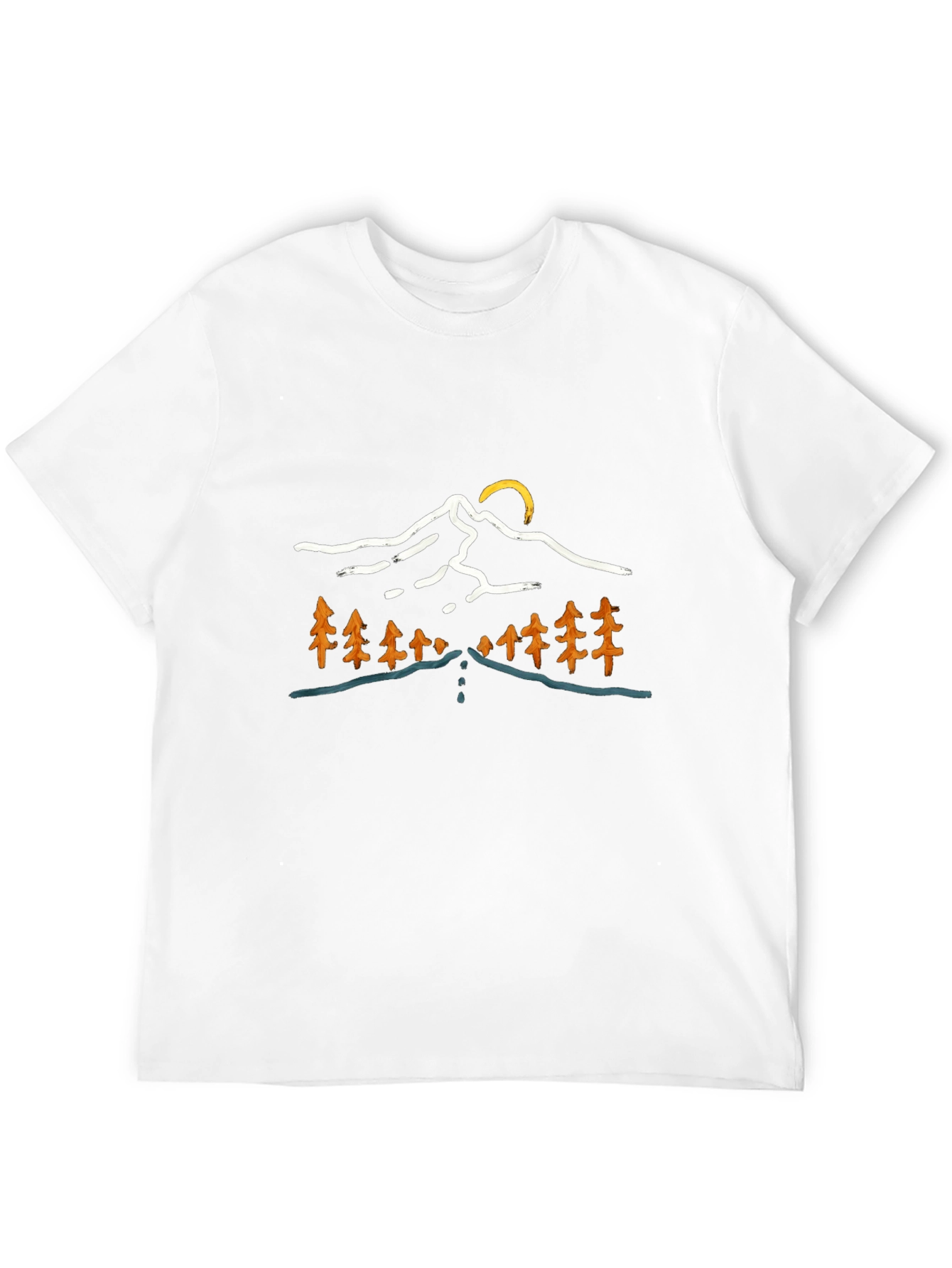 Mountain Road Trip T-Shirt - Adventure Style
