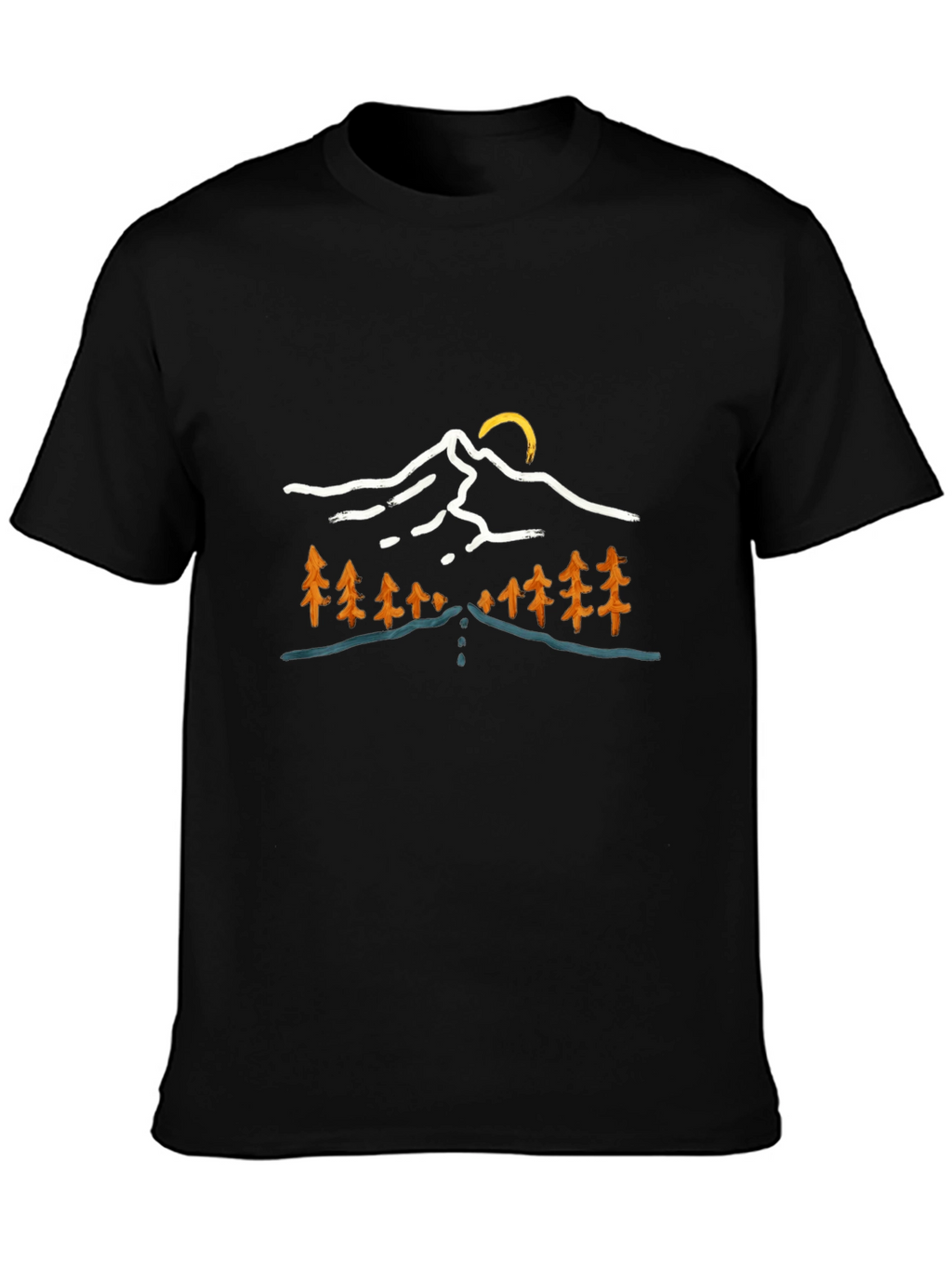 Mountain Road Trip T-Shirt - Adventure Style