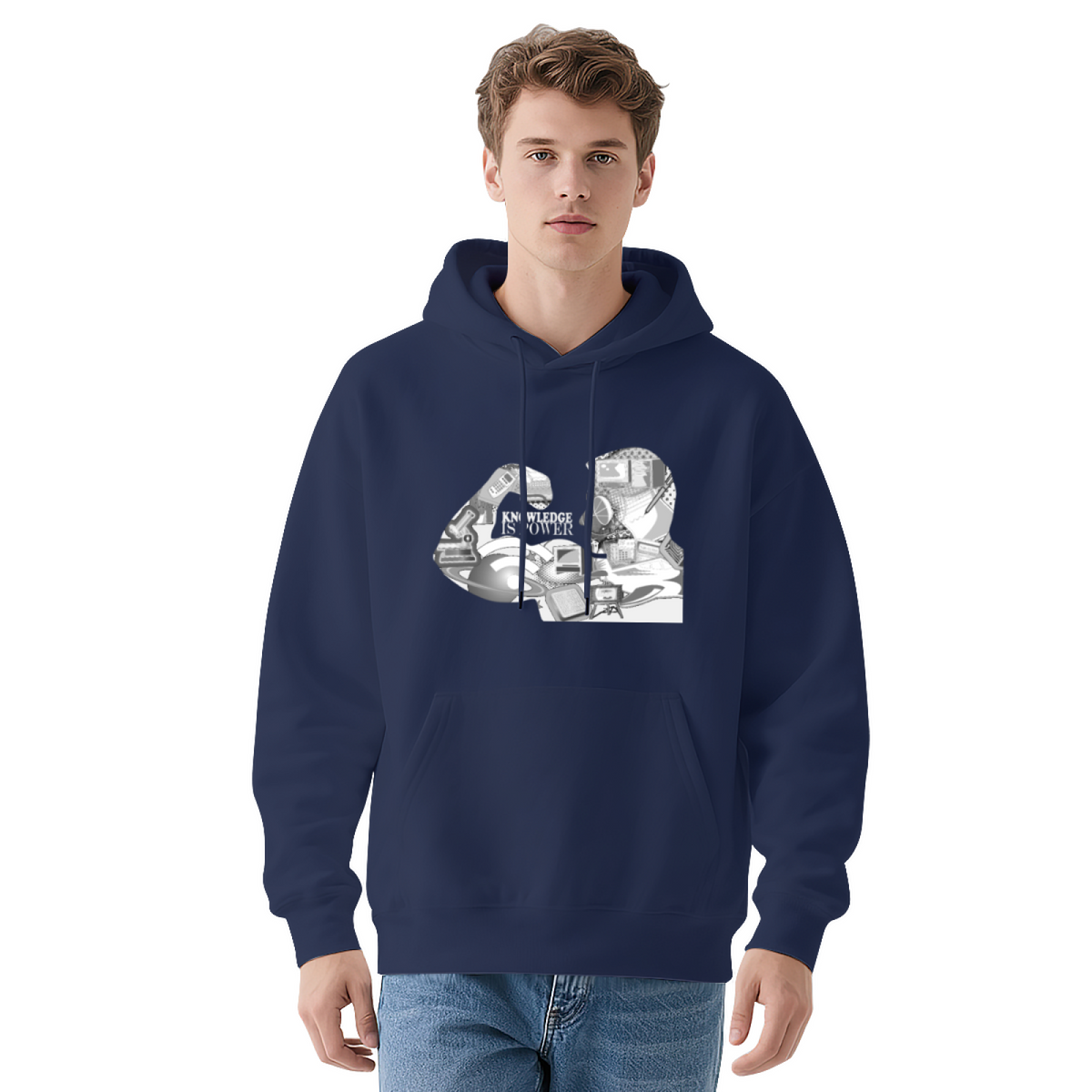 Science Mind Hoodie - STEM Education Graphic Sweatshirt for Science & Tech Lovers