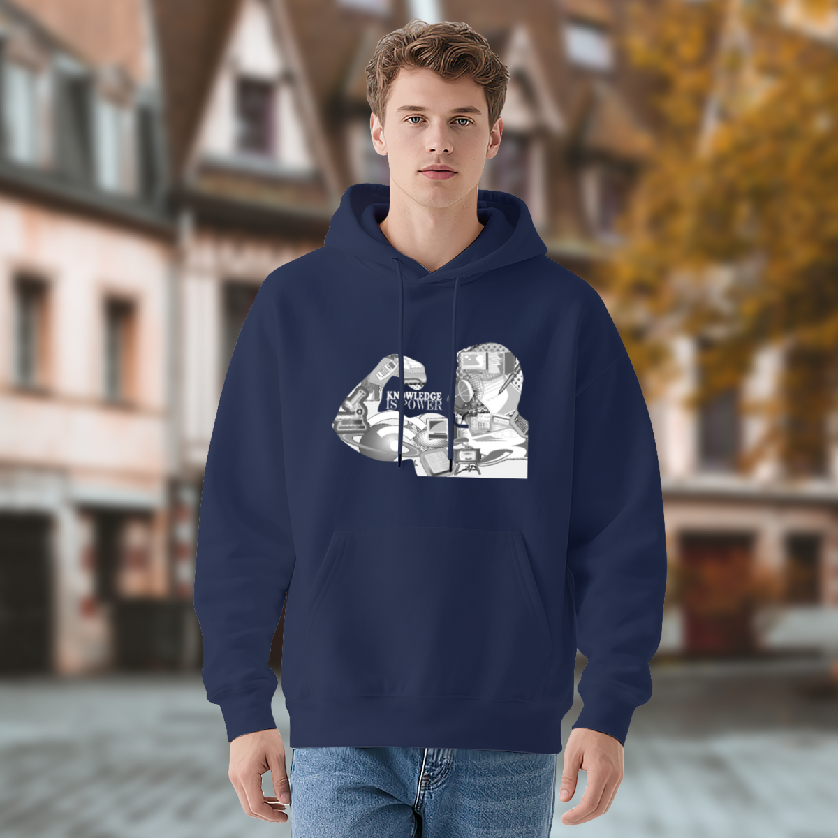 Science Mind Hoodie - STEM Education Graphic Sweatshirt for Science & Tech Lovers