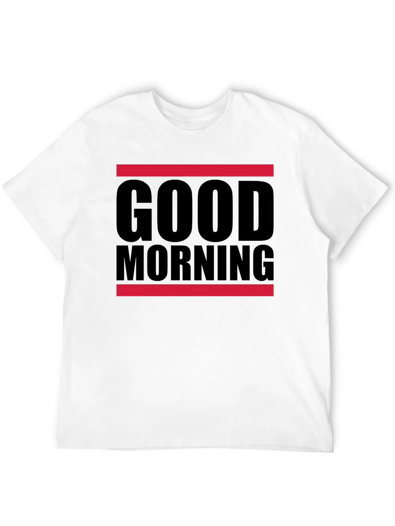 Good Morning Graphic Tee - Bold Statement Shirt