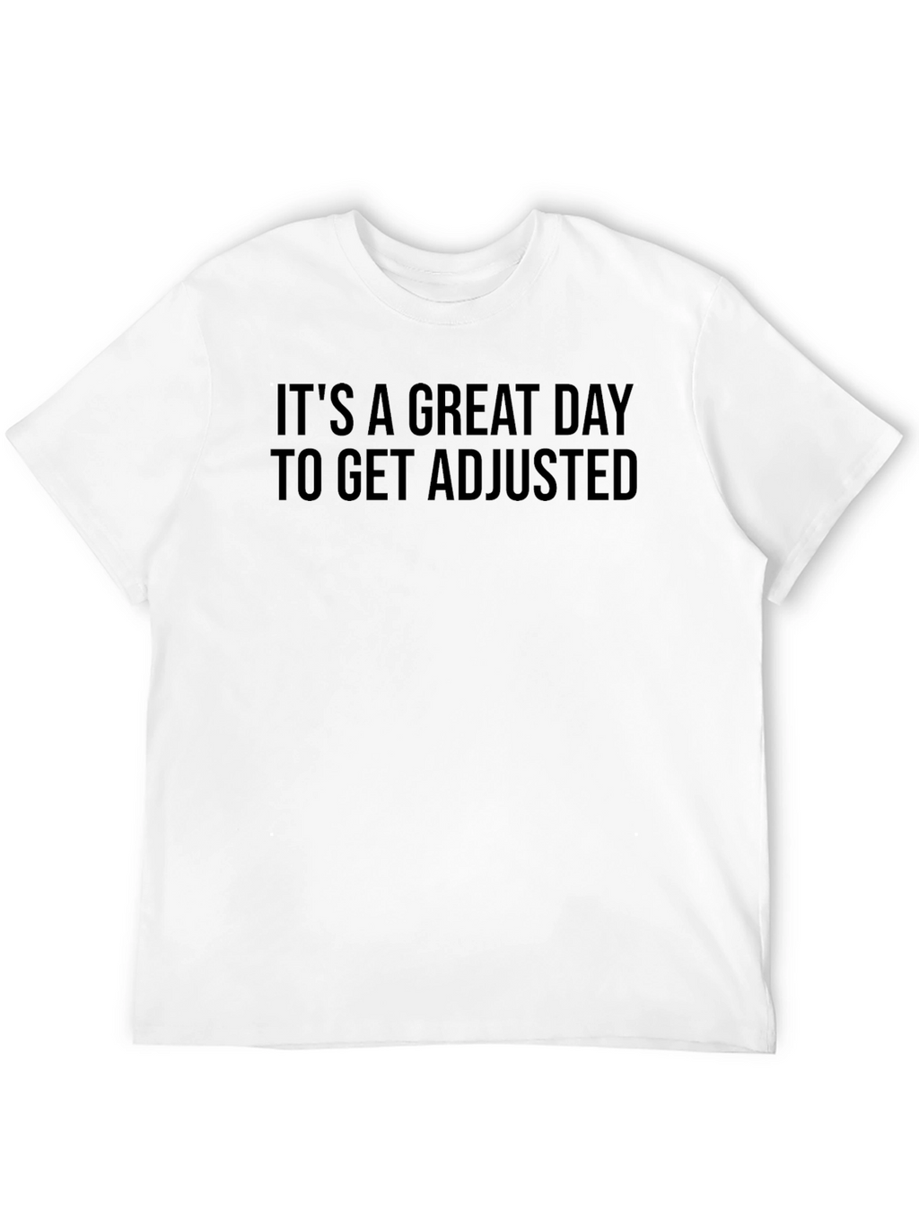 Chiropractor Adjustment Black T-Shirt