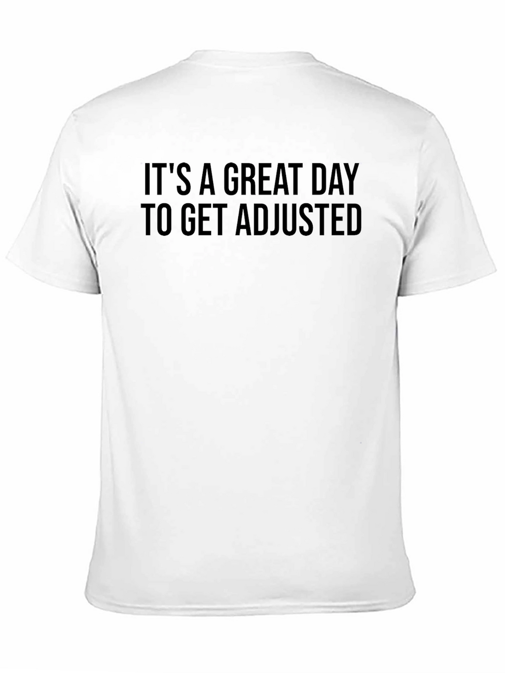 Chiropractor Adjustment Black T-Shirt