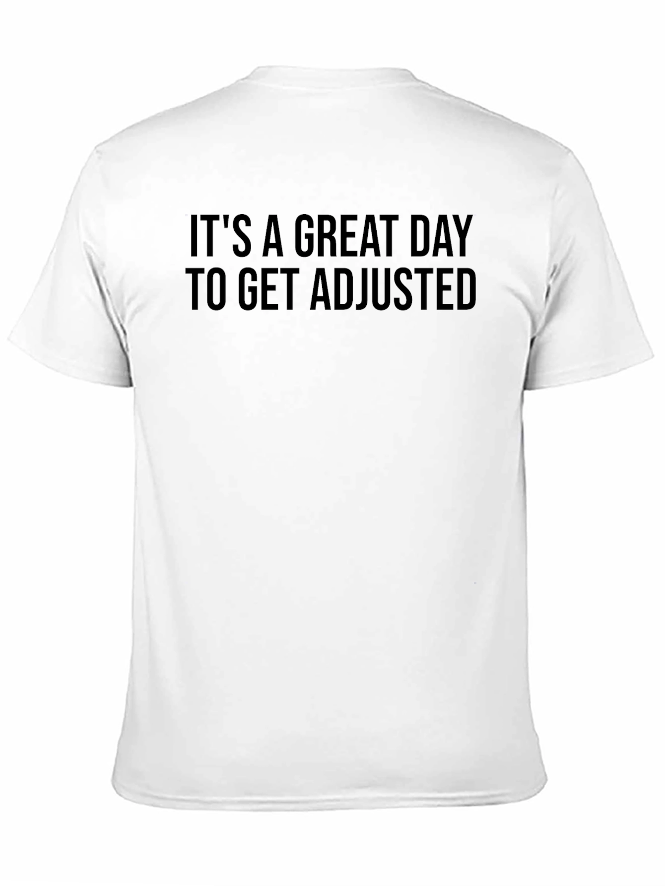 Chiropractor Adjustment Black T-Shirt