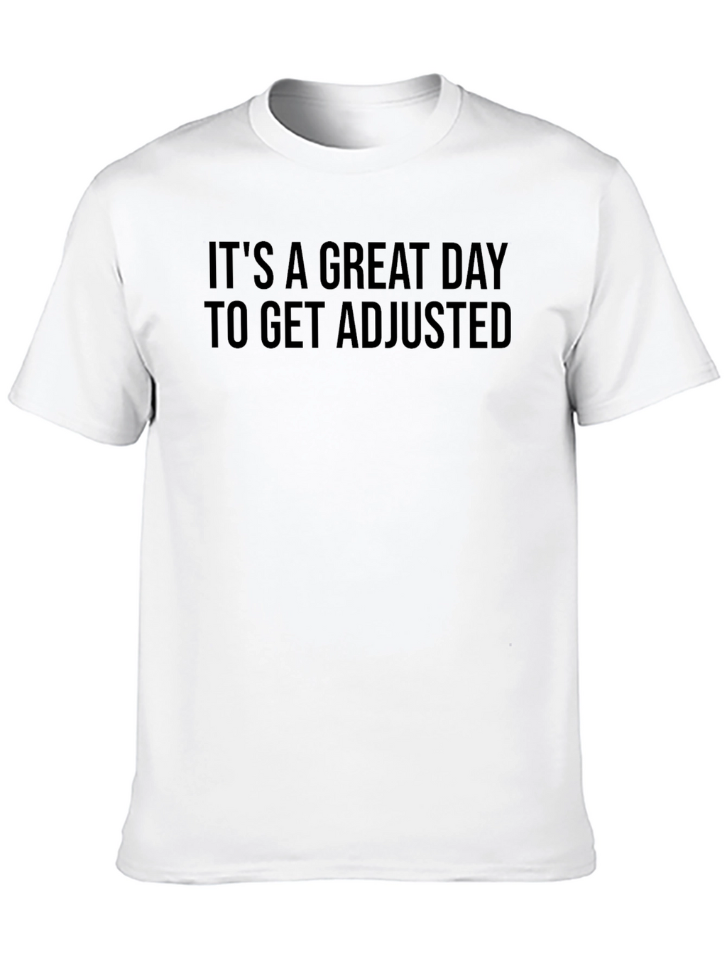 Chiropractor Adjustment Black T-Shirt
