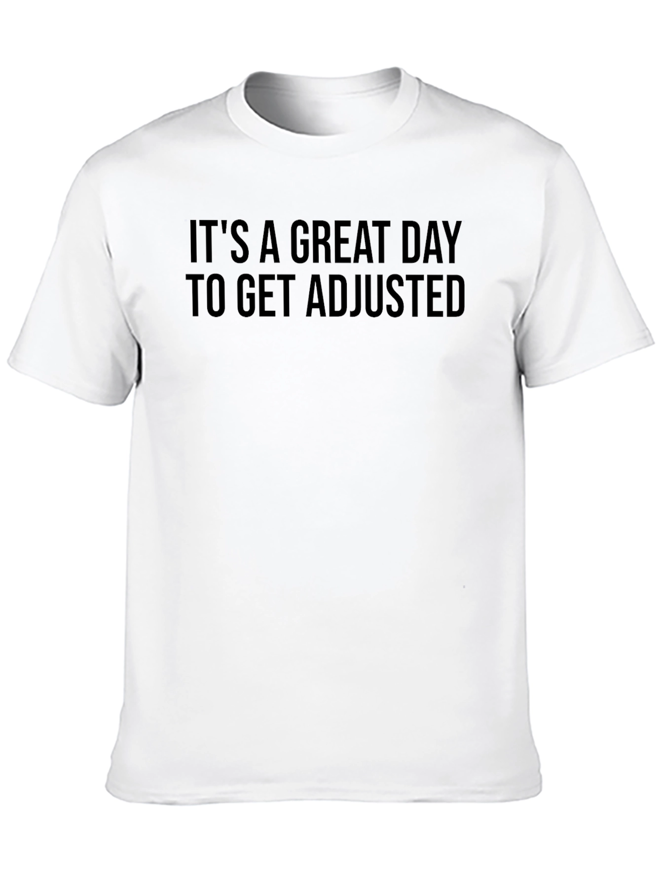 Chiropractor Adjustment Black T-Shirt