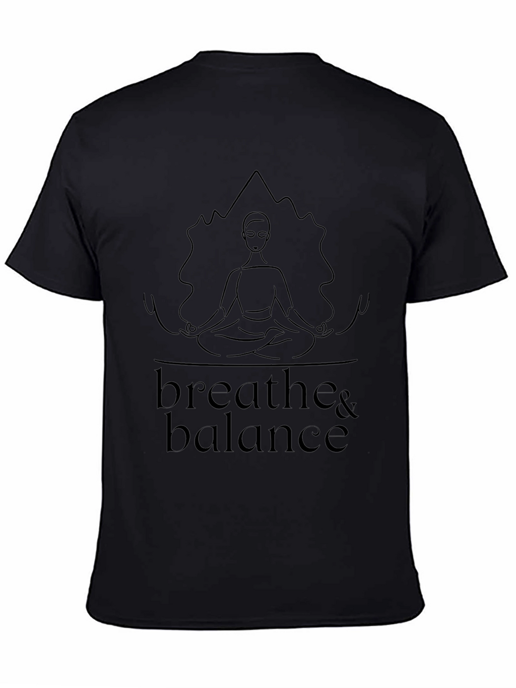 Breathe & Balance Graphic T-Shirt