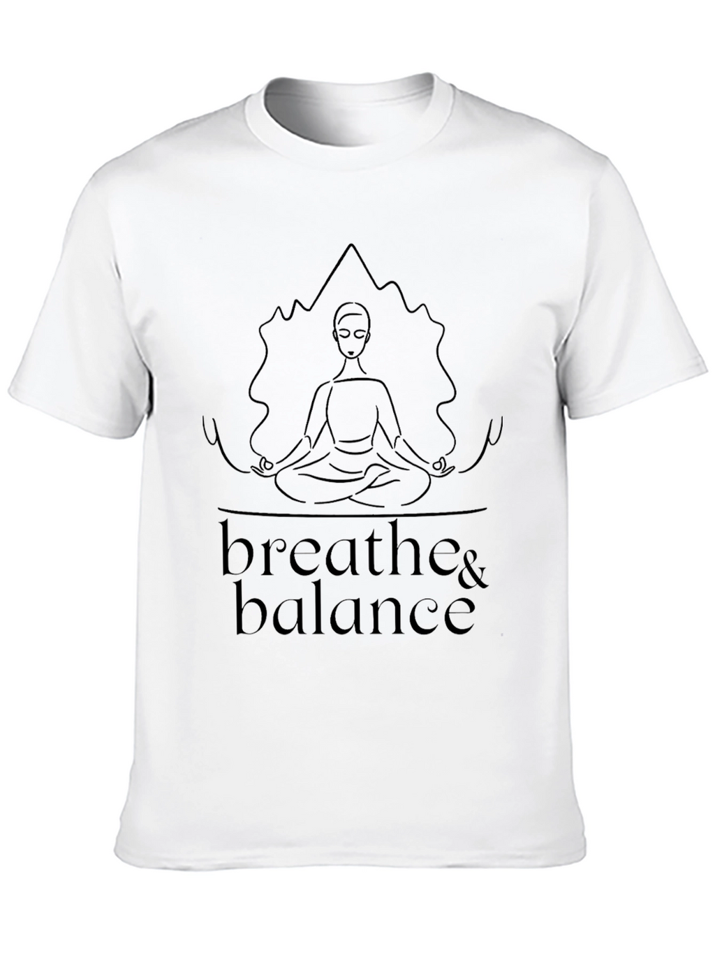 Breathe & Balance Graphic T-Shirt