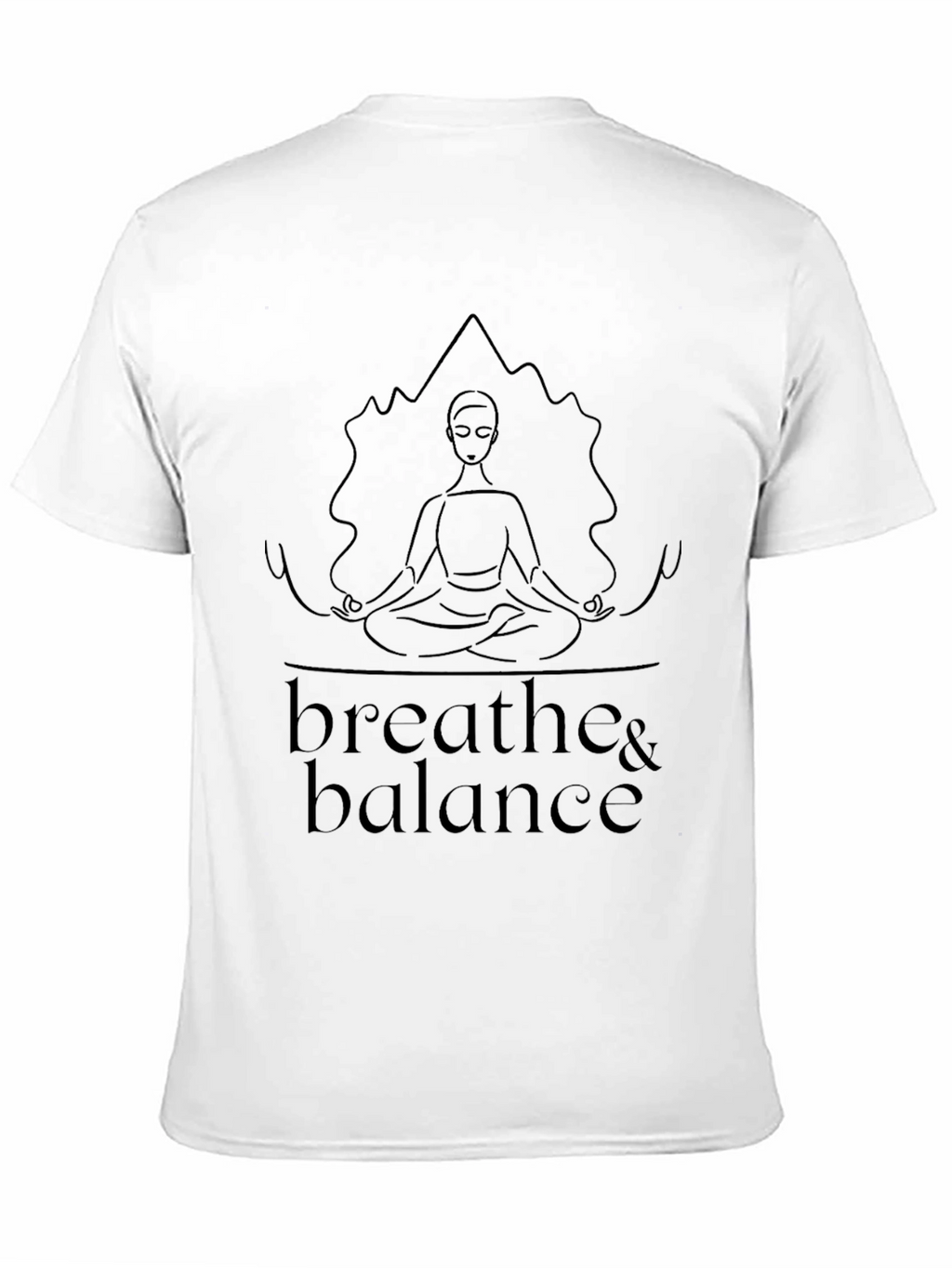 Breathe & Balance Graphic T-Shirt