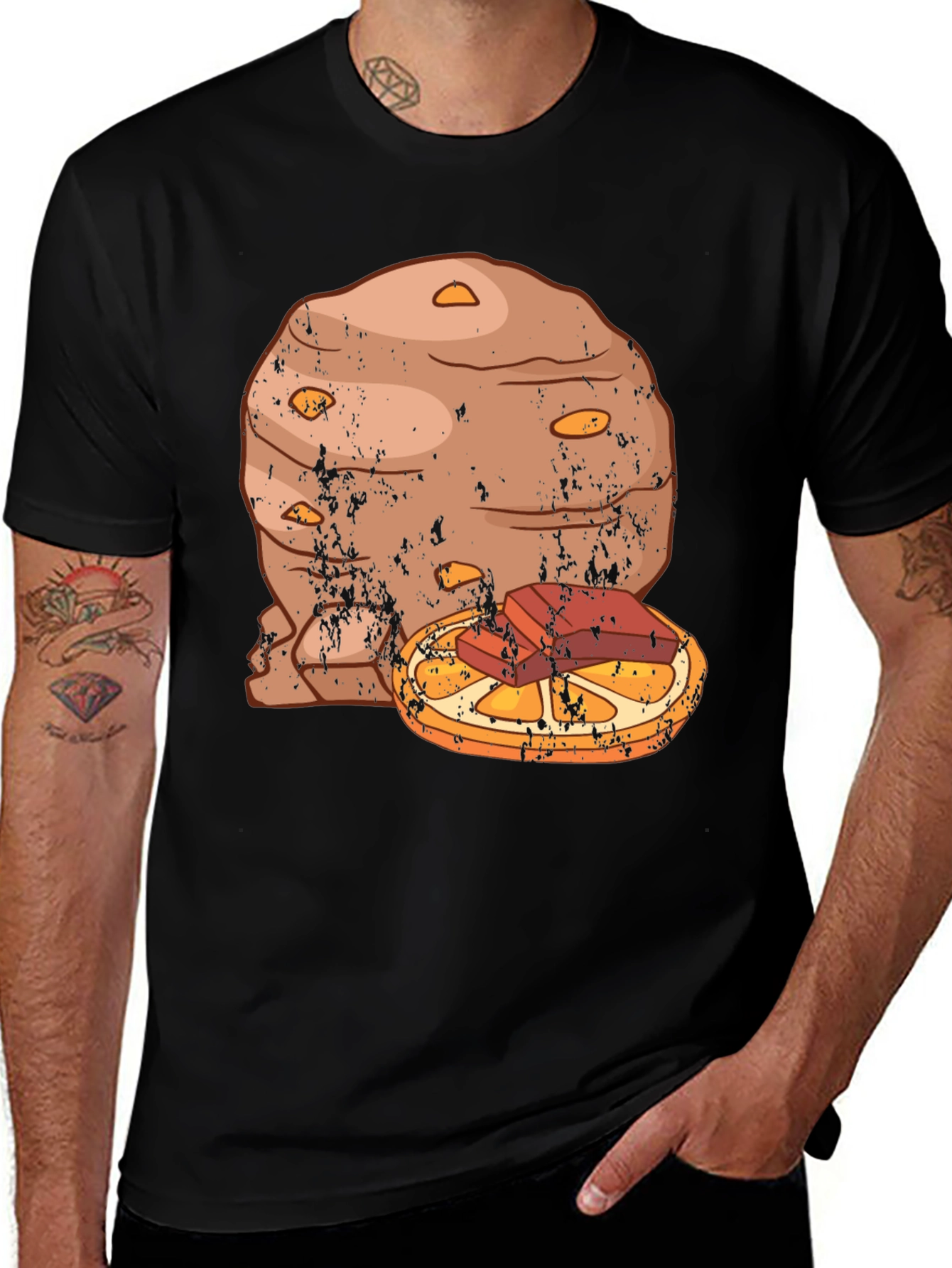 Chocolate Orange Dessert T-Shirt