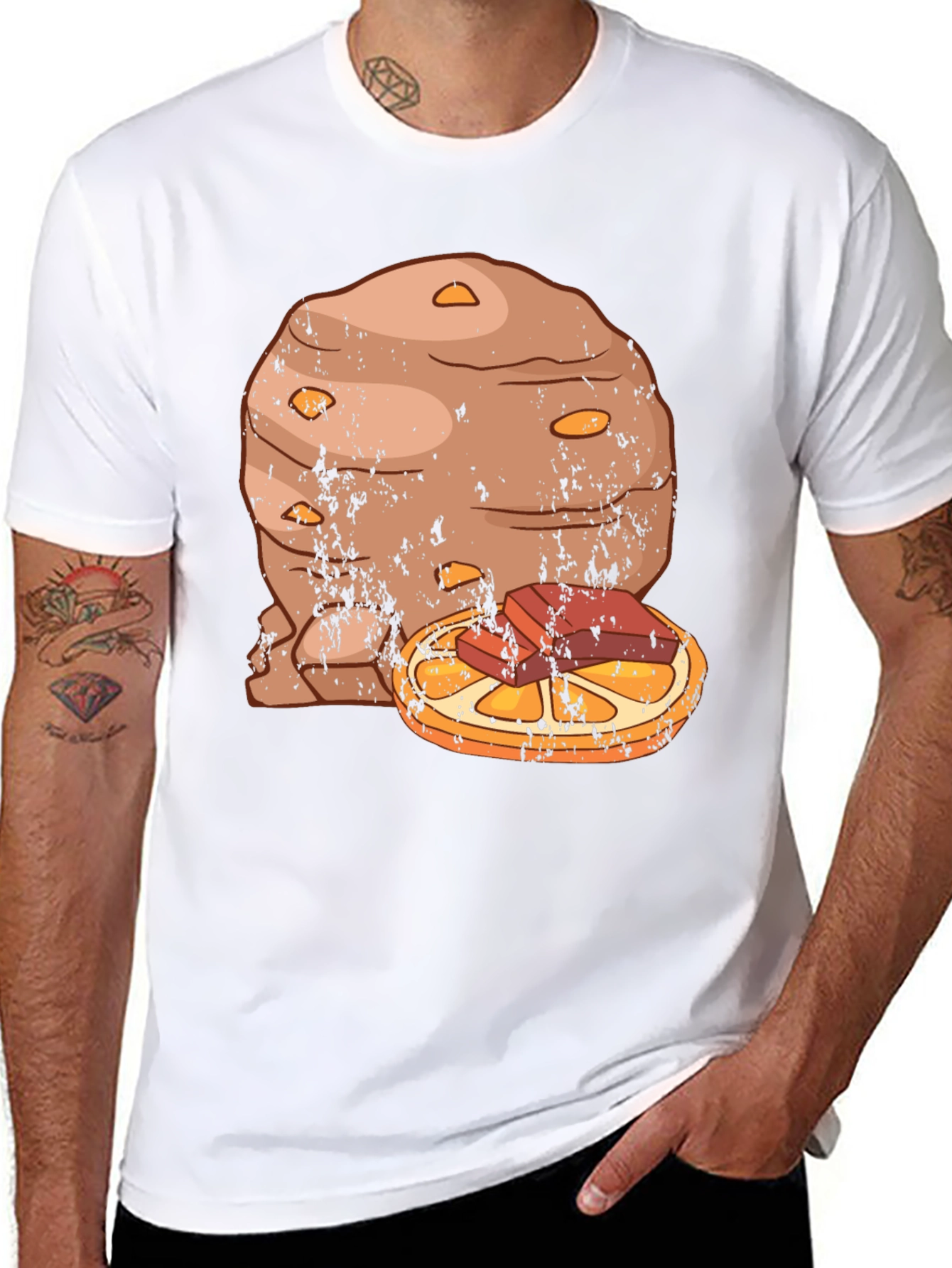 Chocolate Orange Dessert T-Shirt