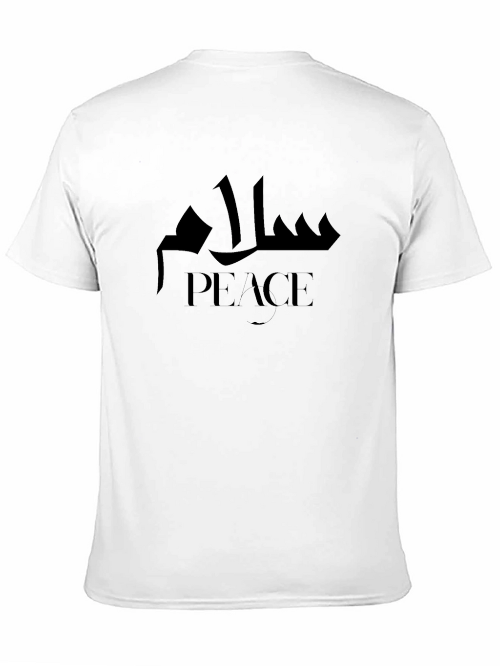 Peace Graphic T-Shirt -  Unisex Black Tee