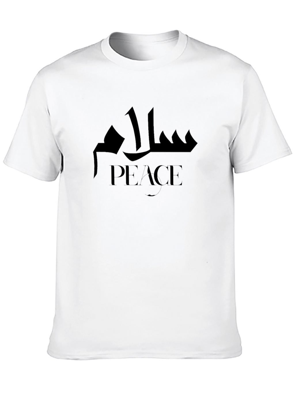 Peace Graphic T-Shirt -  Unisex Black Tee