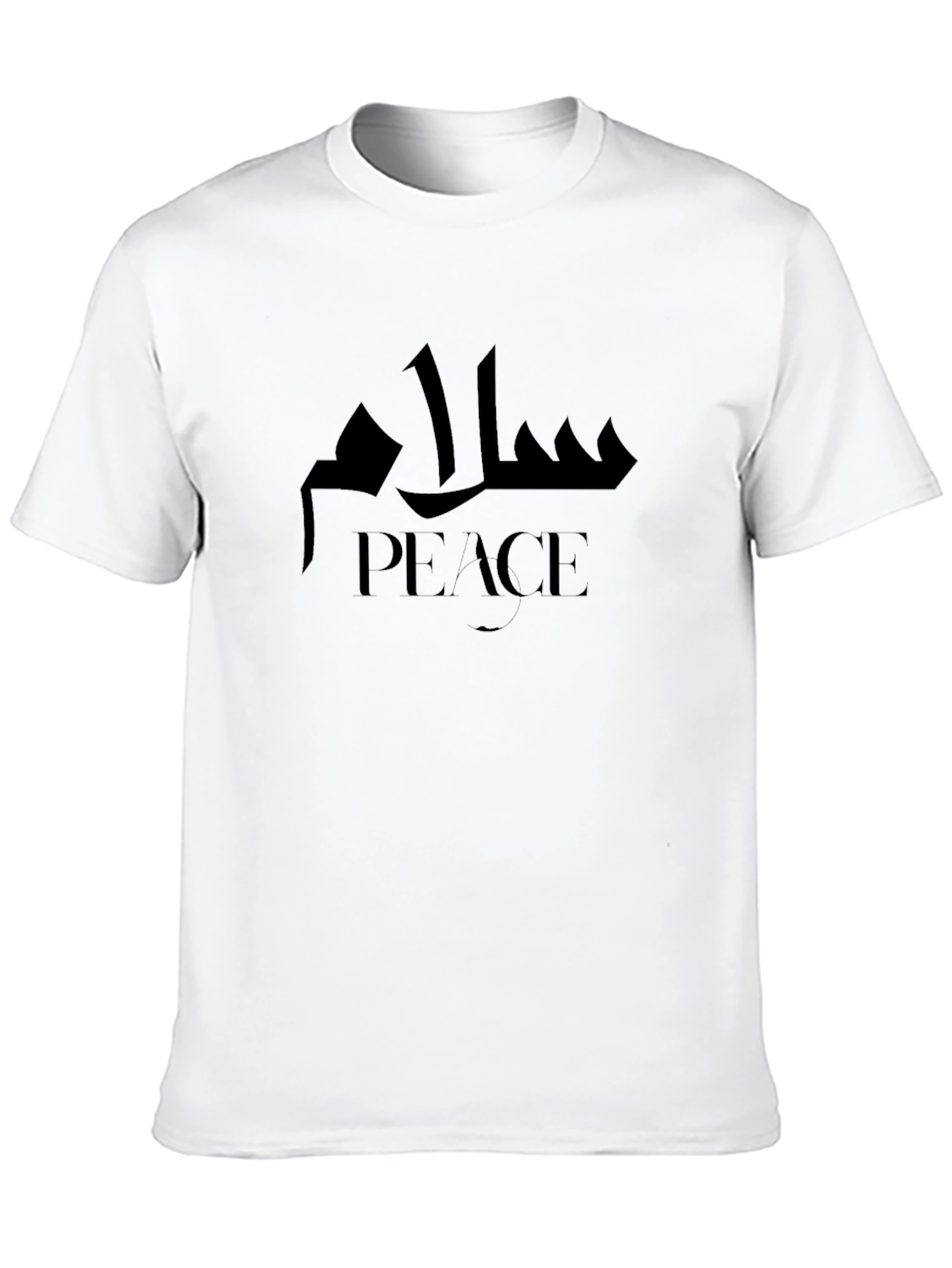 Peace Graphic T-Shirt -  Unisex Black Tee