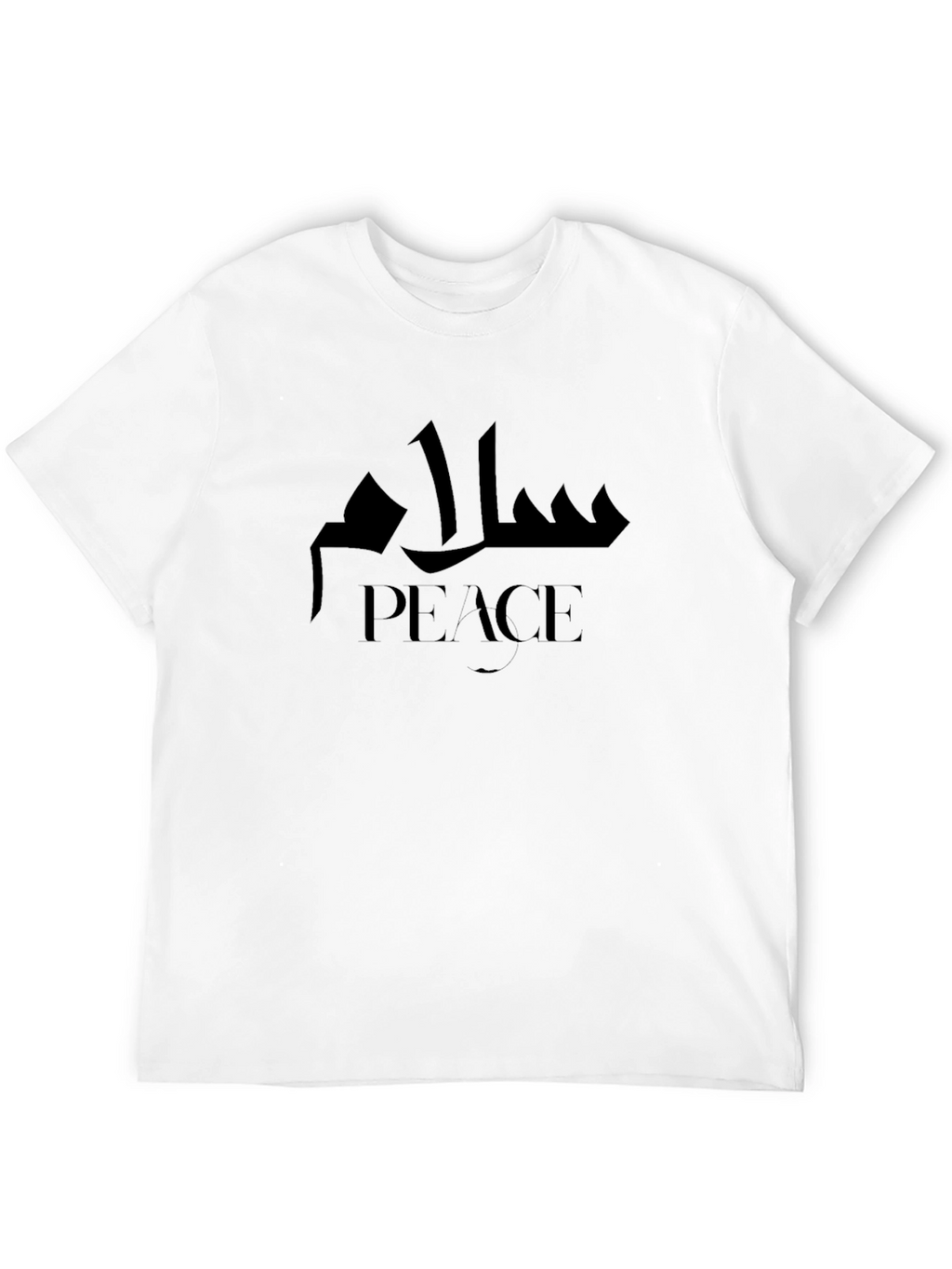 Peace Graphic T-Shirt -  Unisex Black Tee