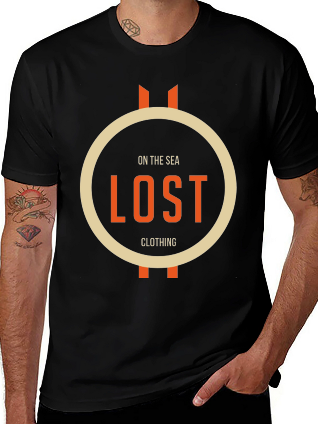 Lost Clothing On The Sea Tee