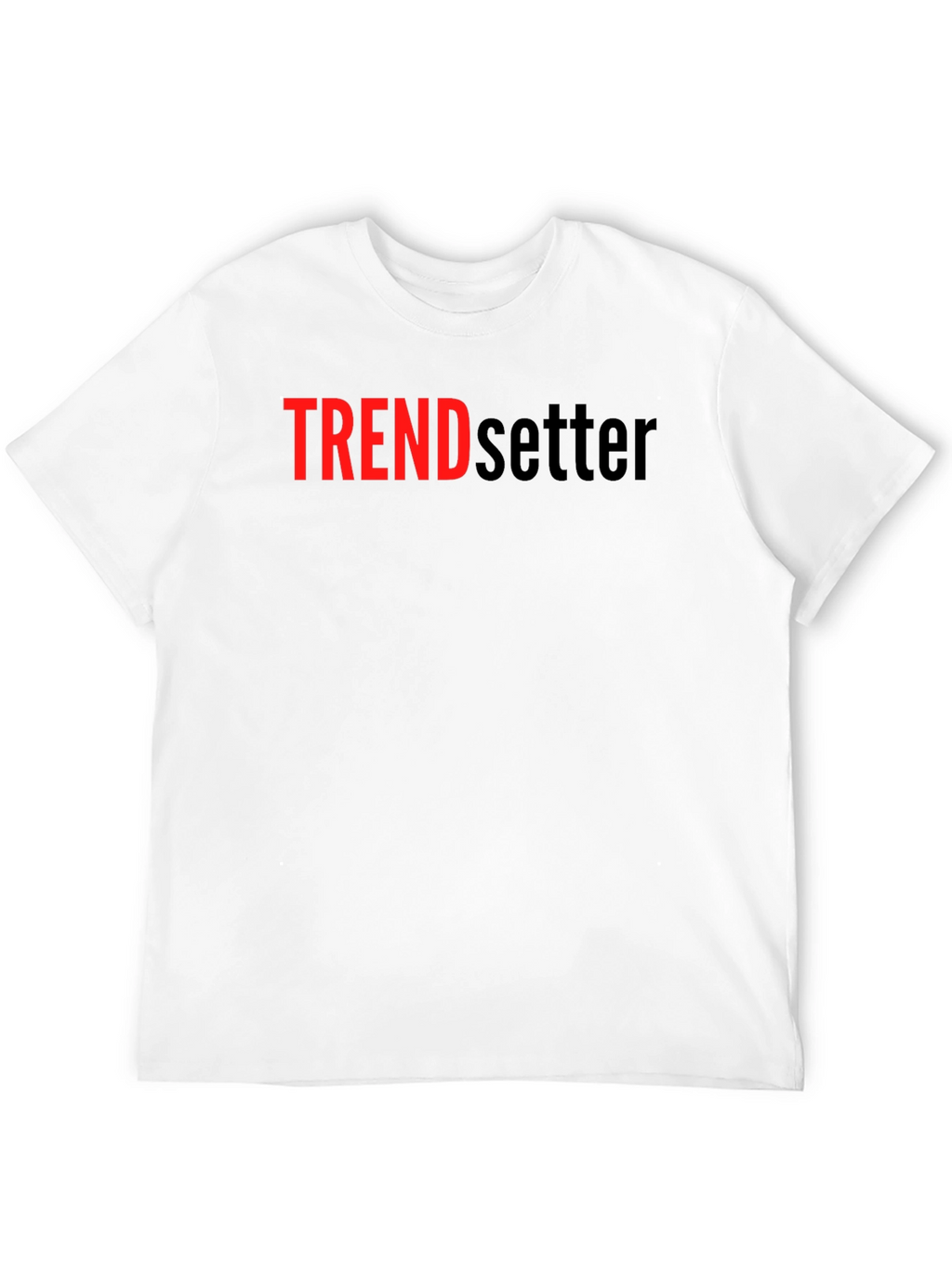 Trendsetter Black Graphic Tee - Bold Statement T-Shirt
