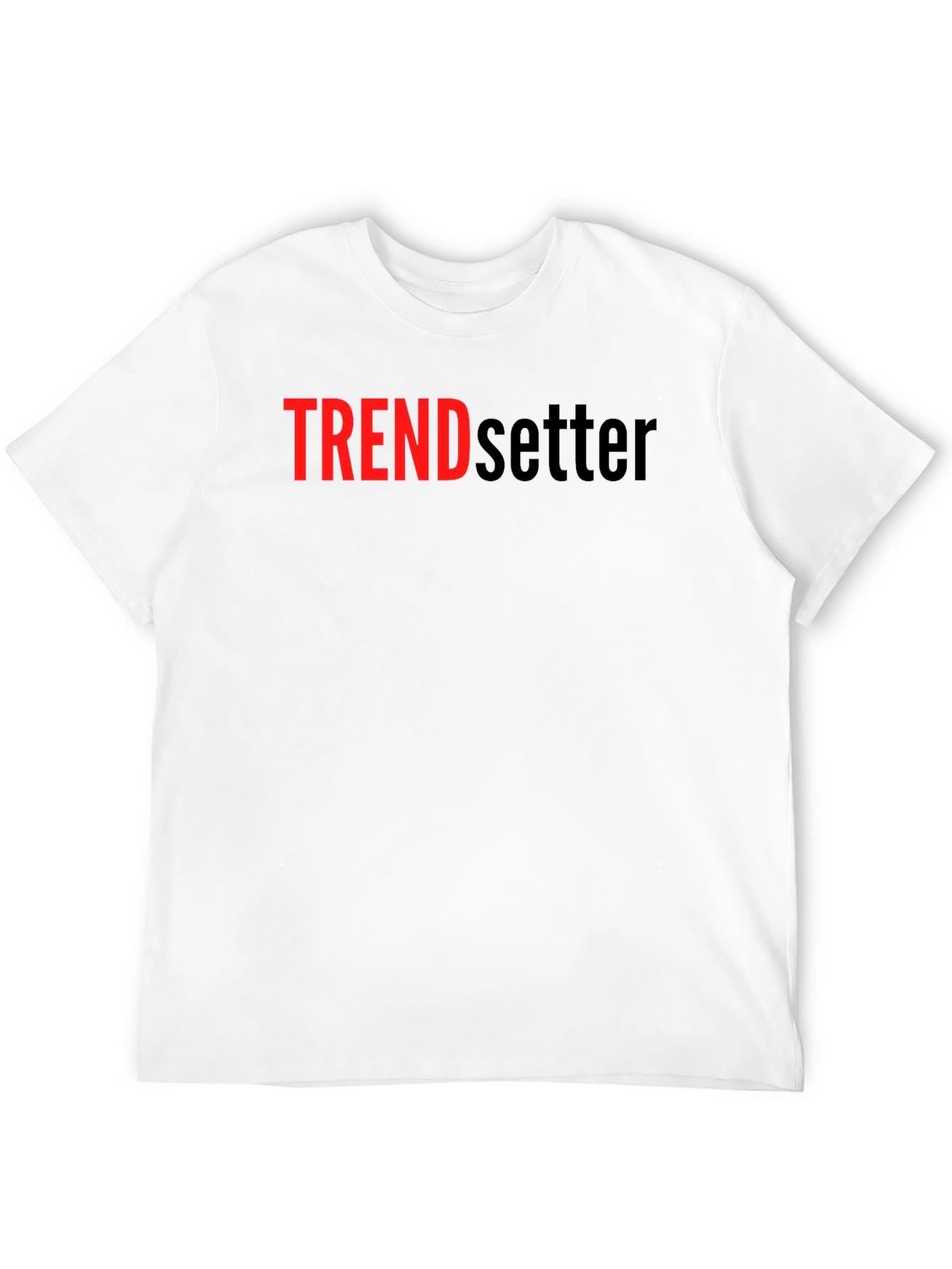 Trendsetter Black Graphic Tee - Bold Statement T-Shirt