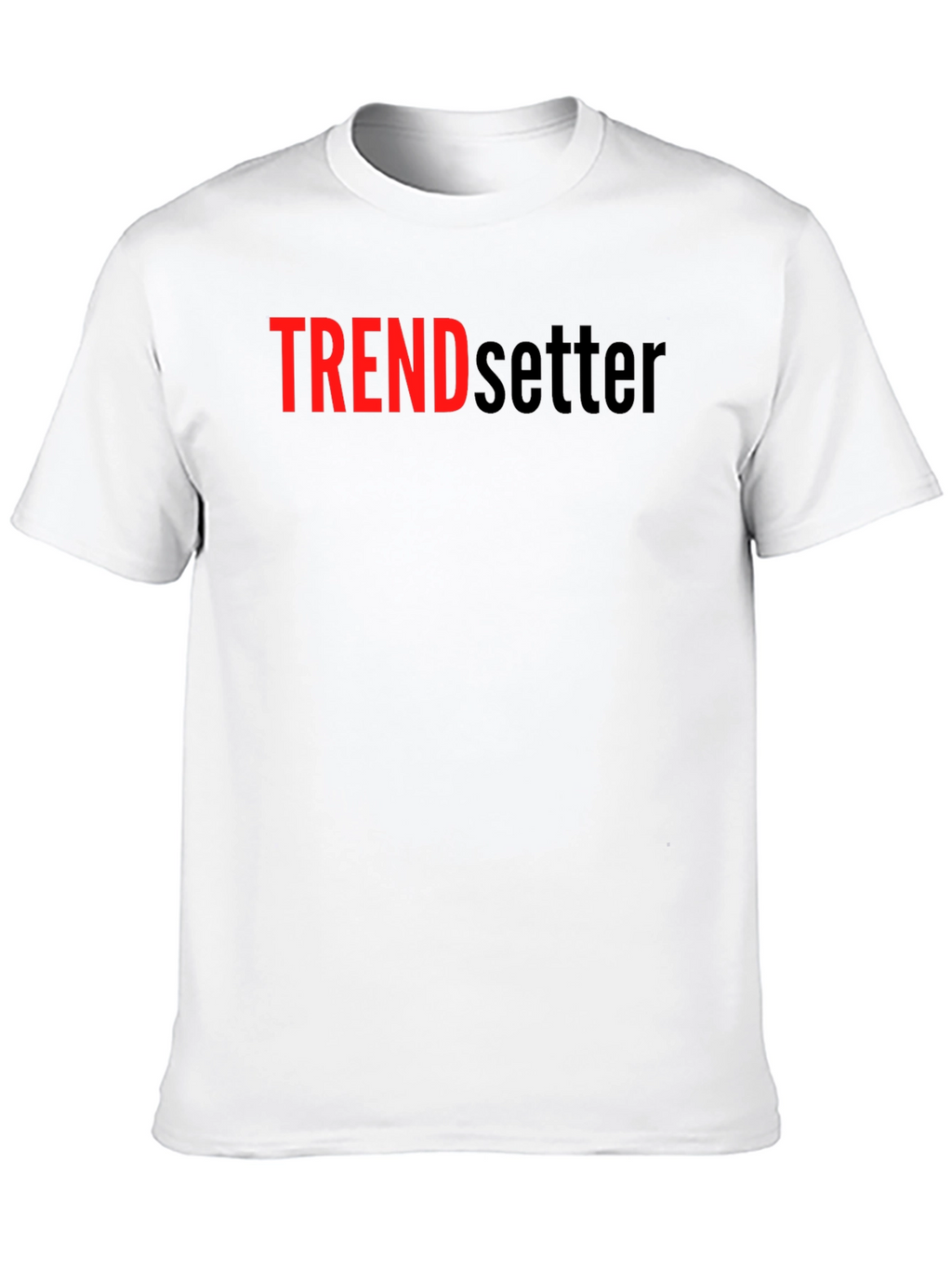 Trendsetter Black Graphic Tee - Bold Statement T-Shirt