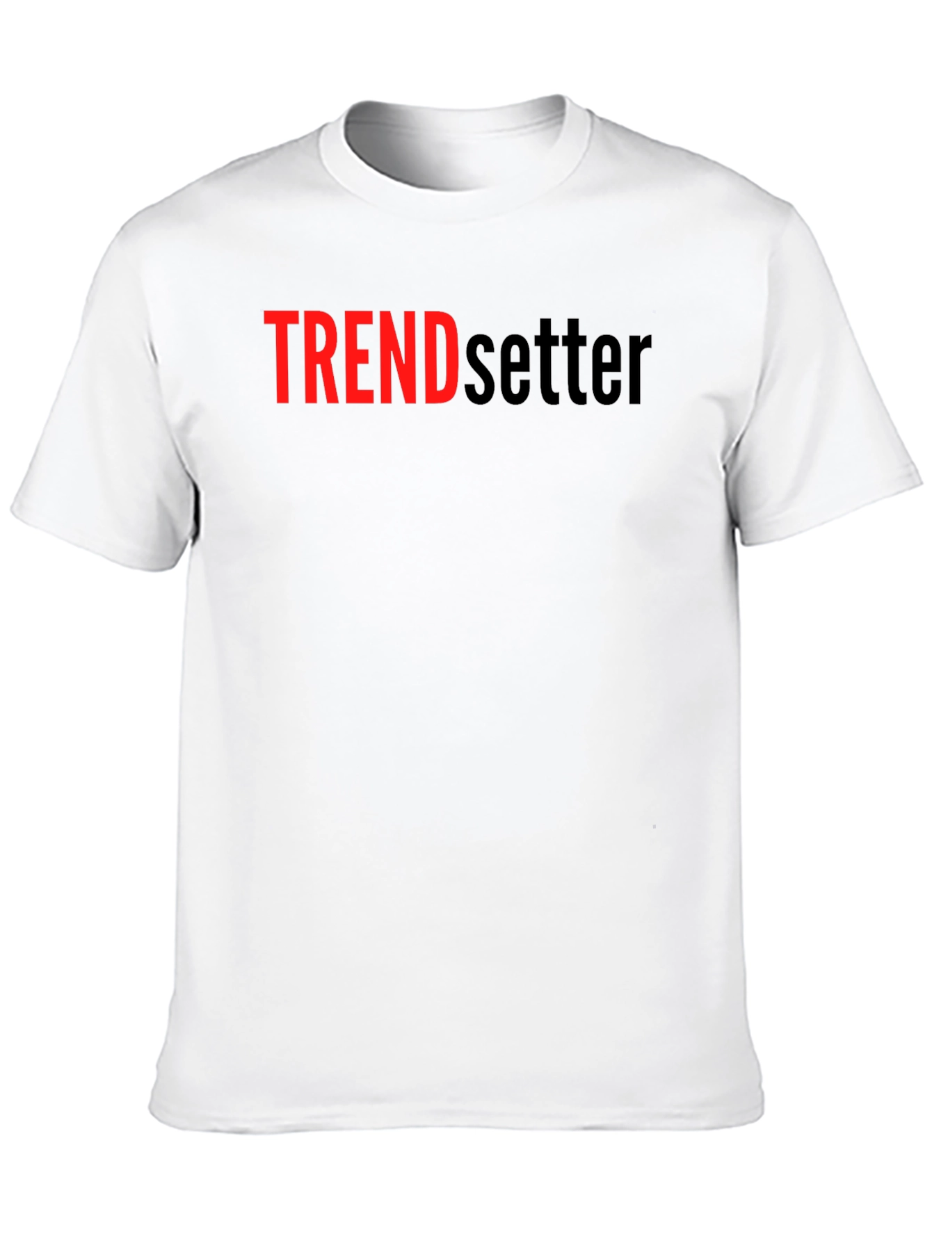 Trendsetter Black Graphic Tee - Bold Statement T-Shirt