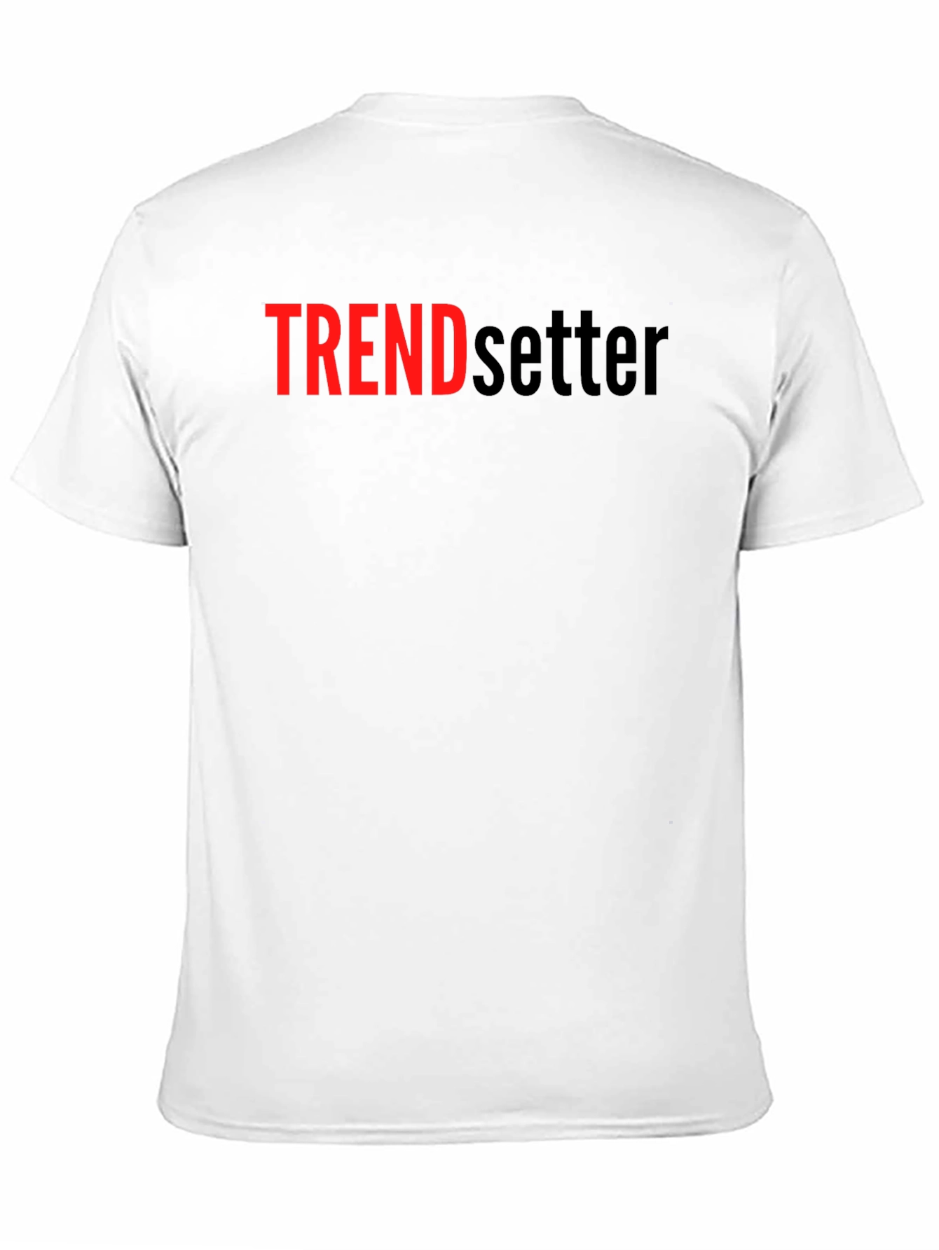 Trendsetter Black Graphic Tee - Bold Statement T-Shirt