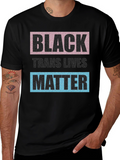 Black Trans Lives Matter Graphic T-Shirt