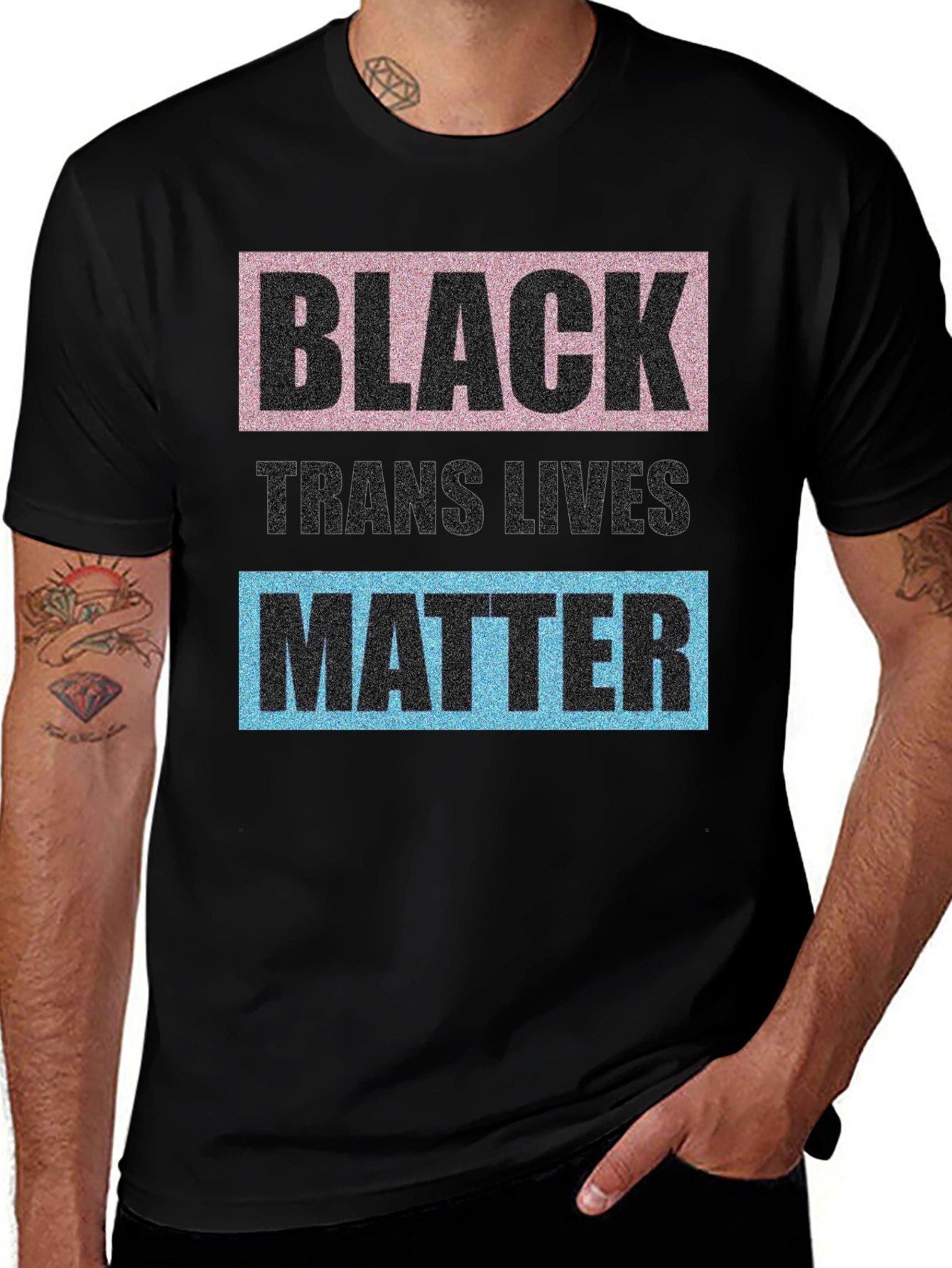 Black Trans Lives Matter Graphic T-Shirt
