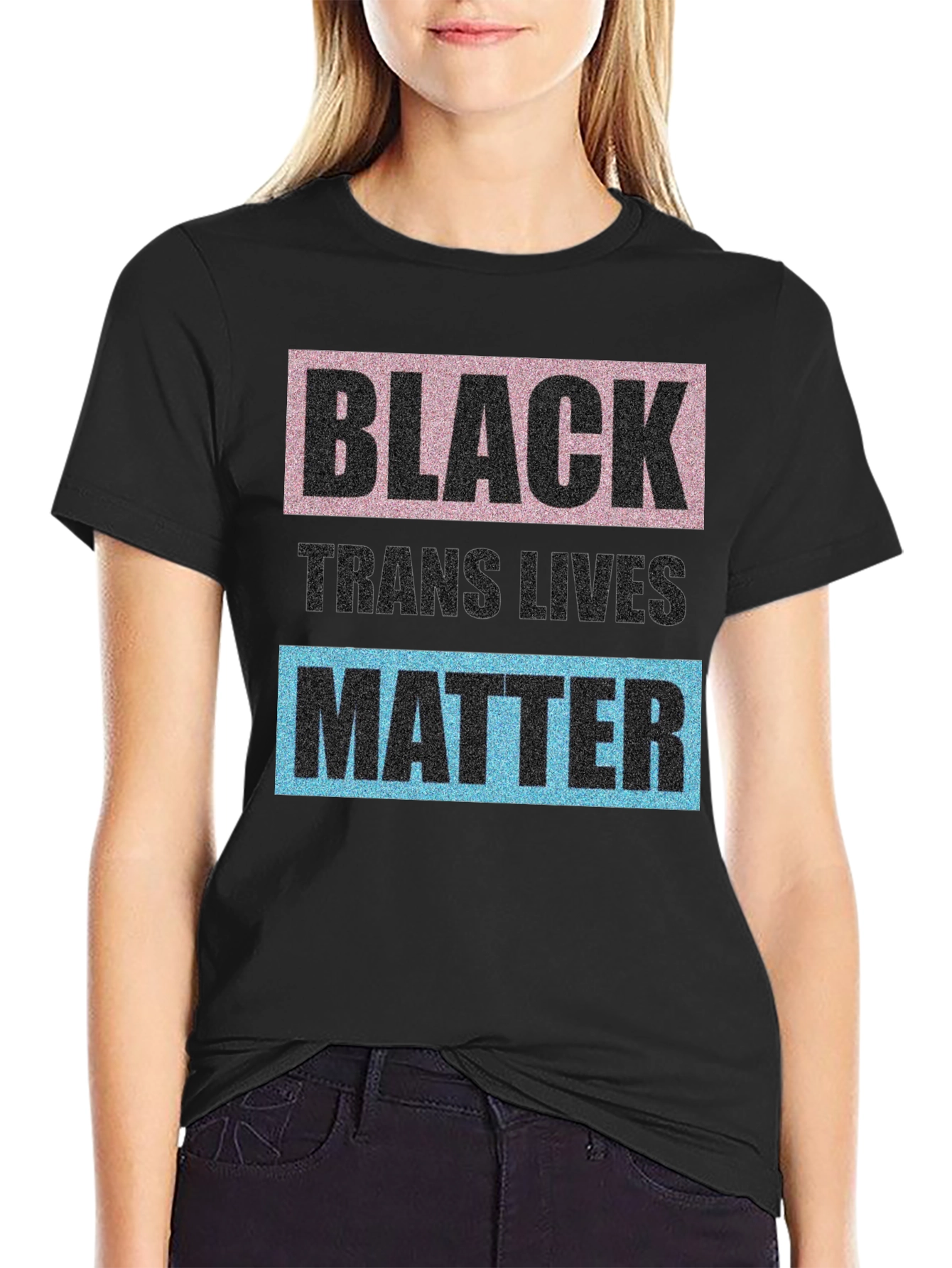 Black Trans Lives Matter Graphic T-Shirt