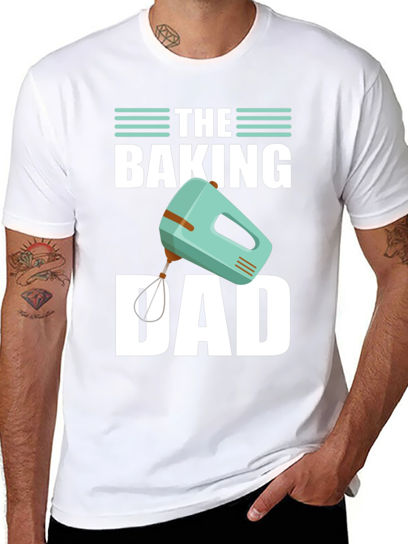 The Baking Dad Graphic T-Shirt