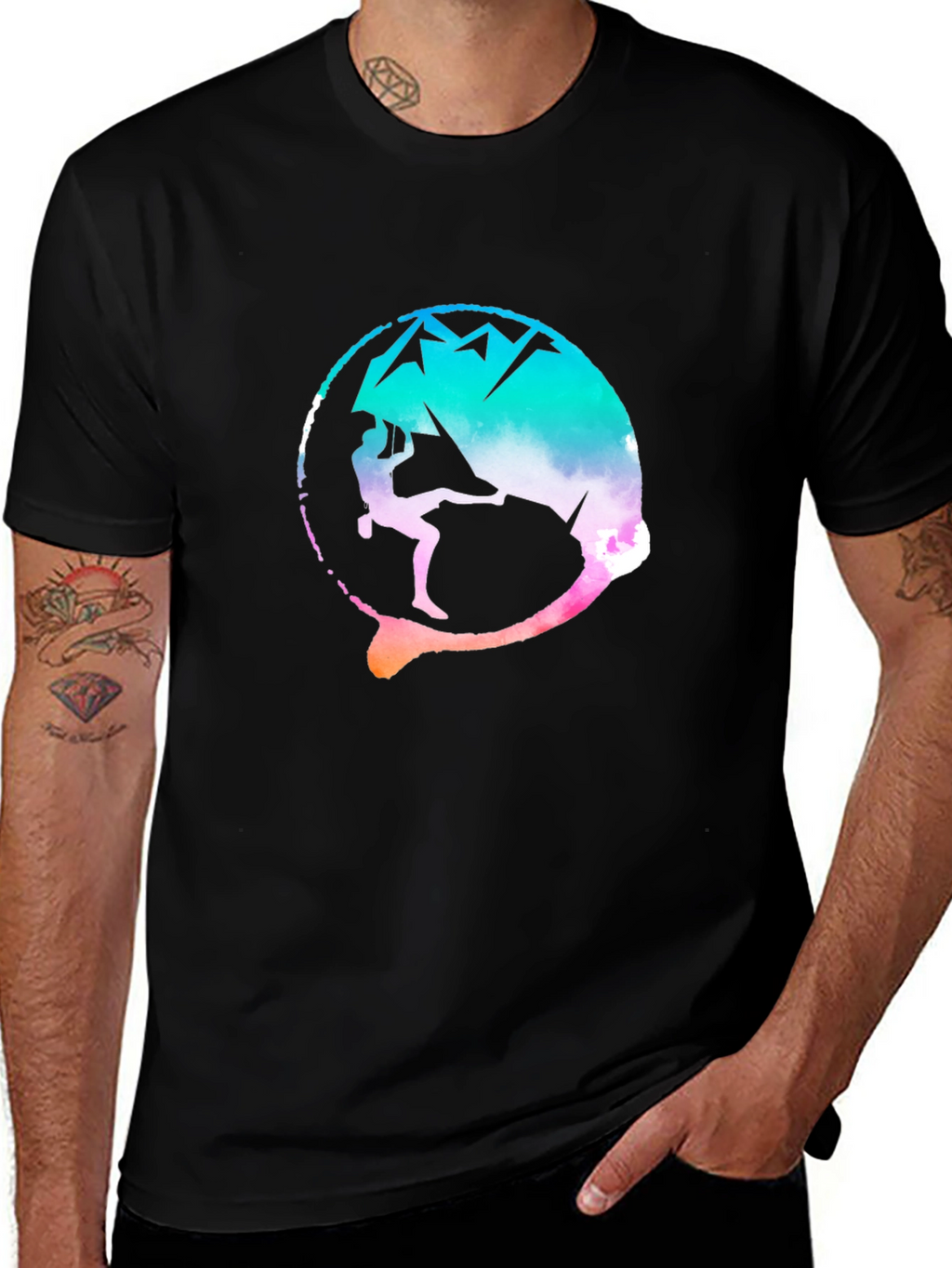 Colorful Climbing T-Shirt