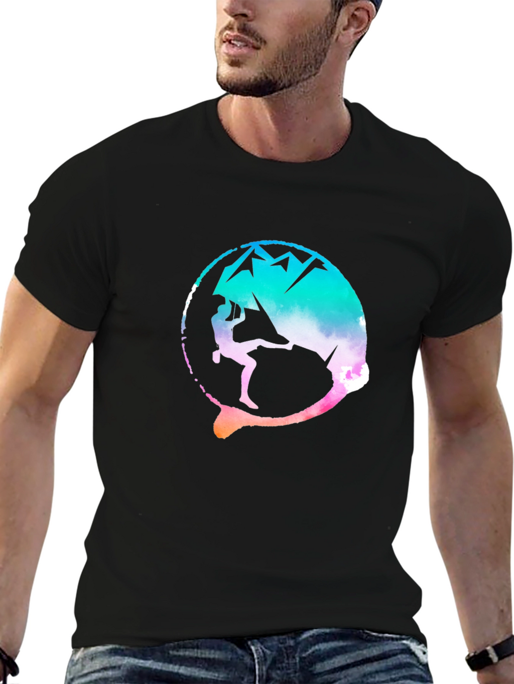 Colorful Climbing T-Shirt