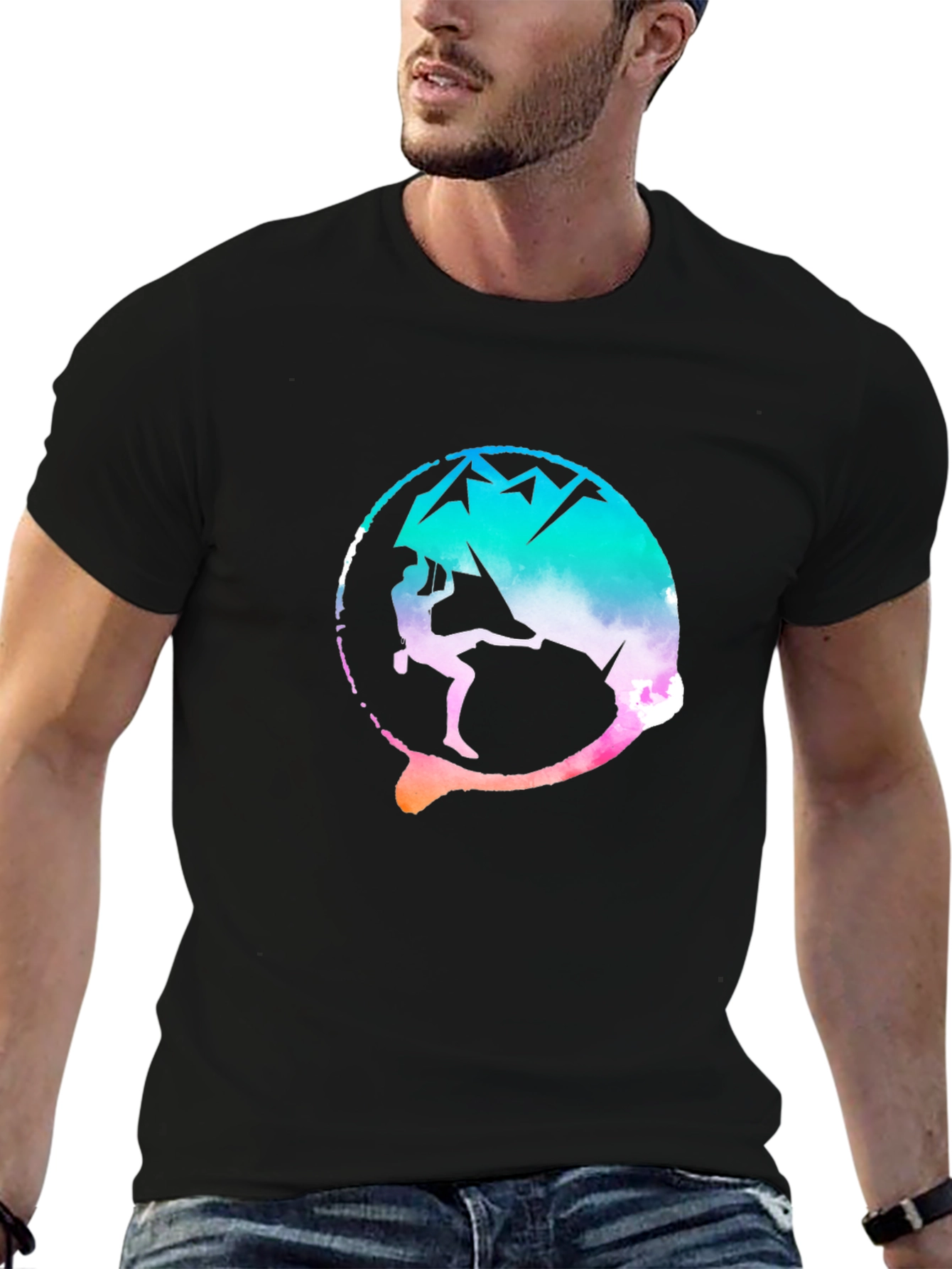 Colorful Climbing T-Shirt