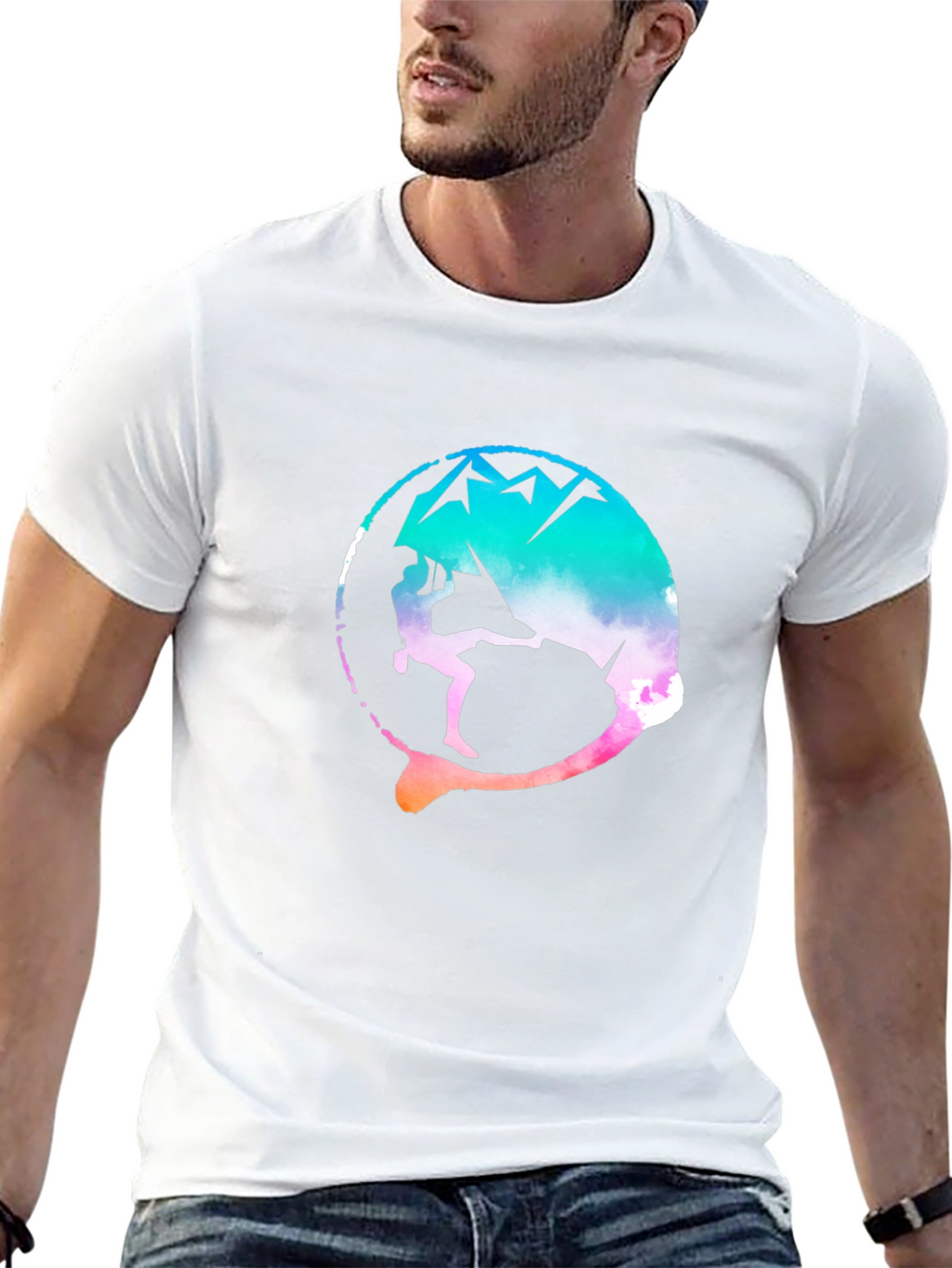 Colorful Climbing T-Shirt