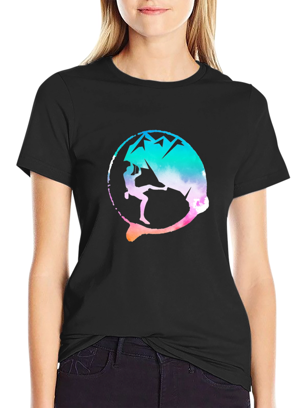 Colorful Climbing T-Shirt