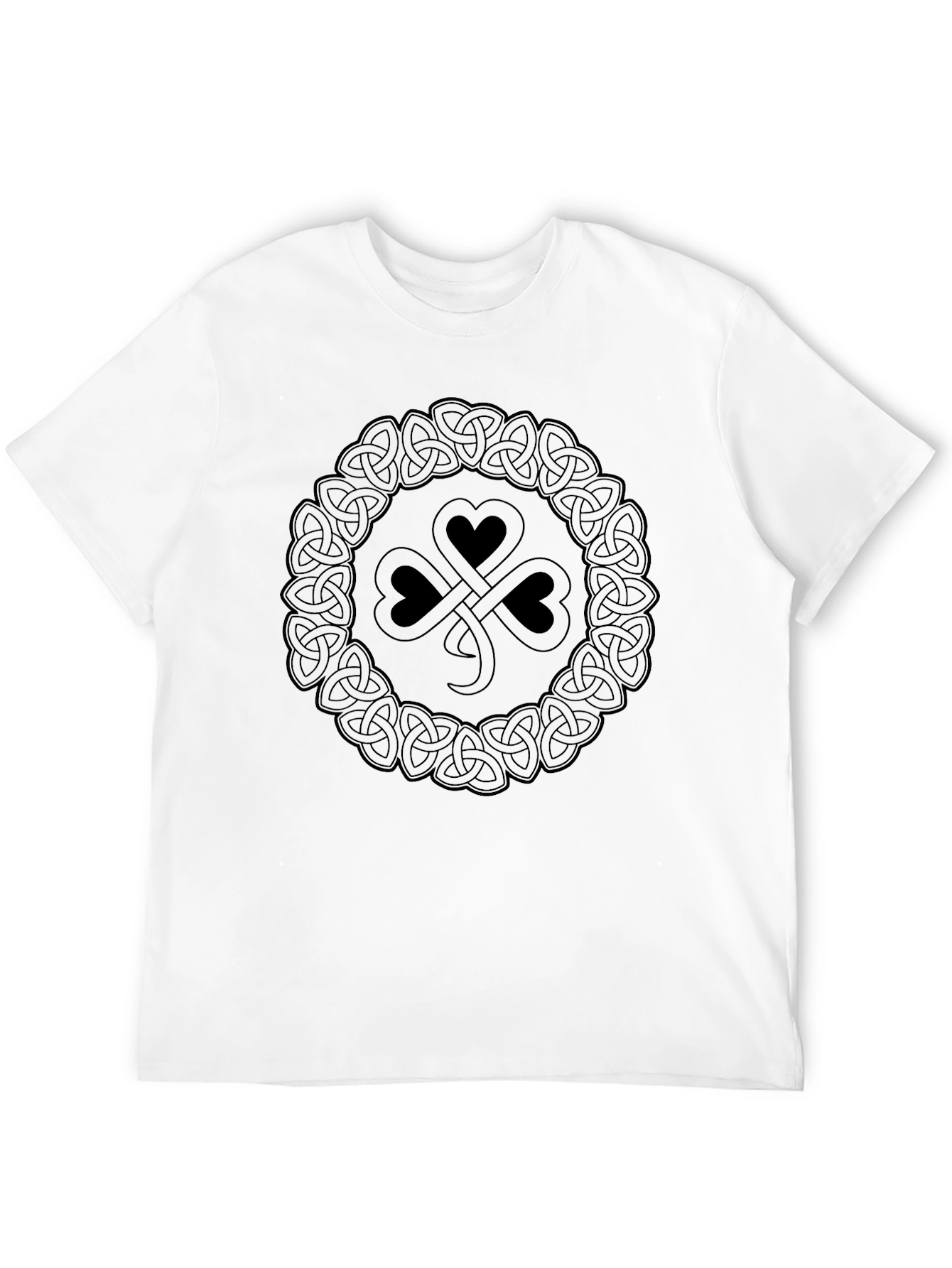 Shamrock Celtic Knot T-Shirt - Irish Pride