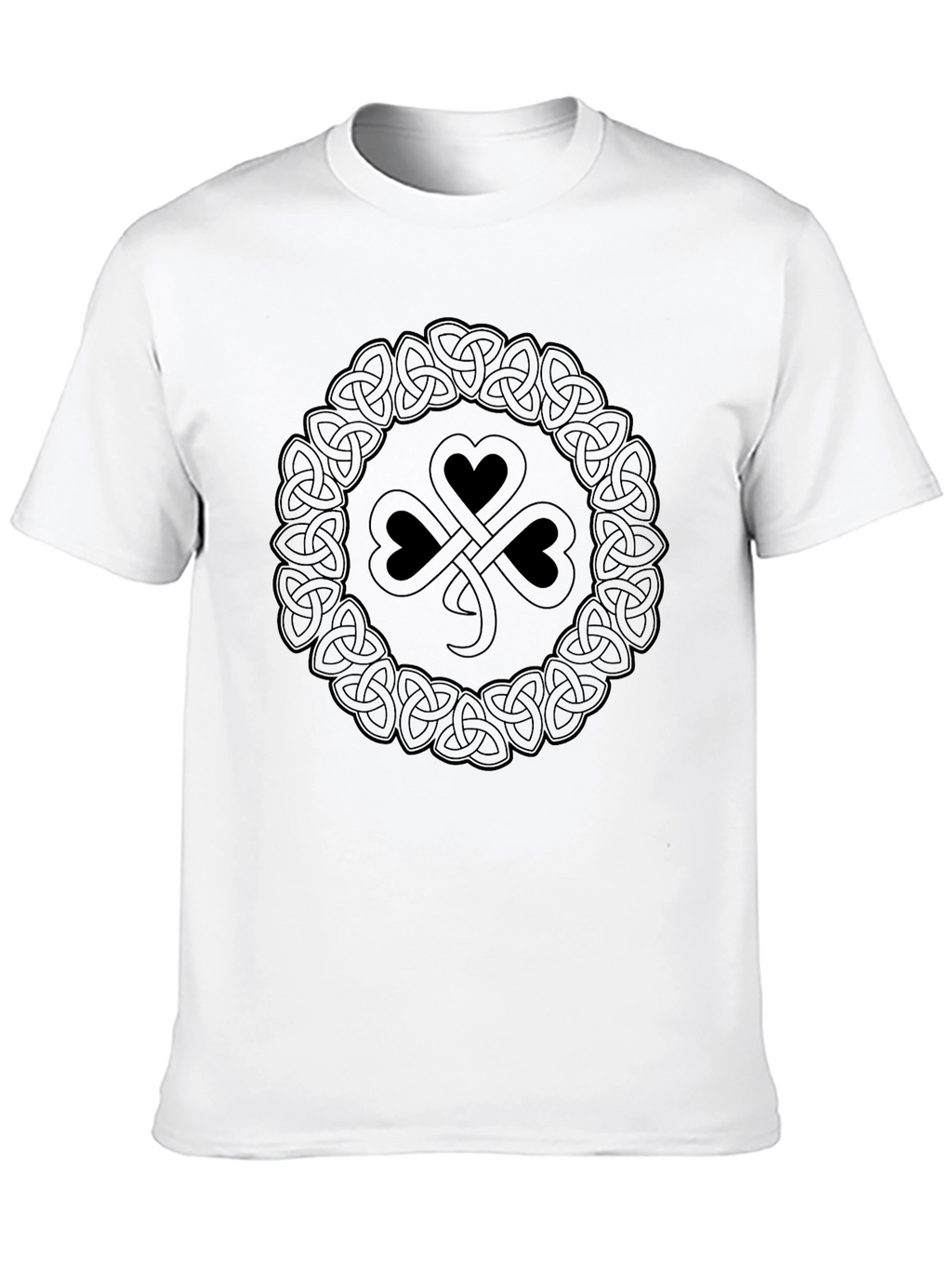 Shamrock Celtic Knot T-Shirt - Irish Pride