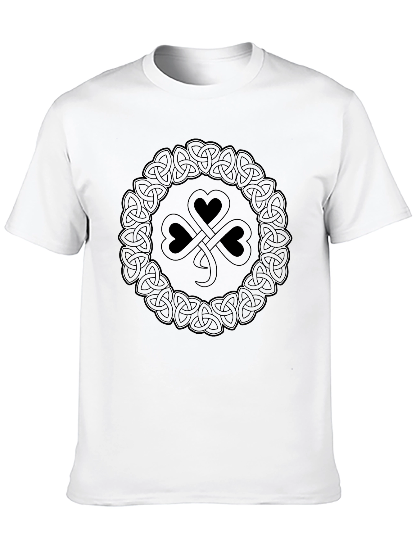 Shamrock Celtic Knot T-Shirt - Irish Pride