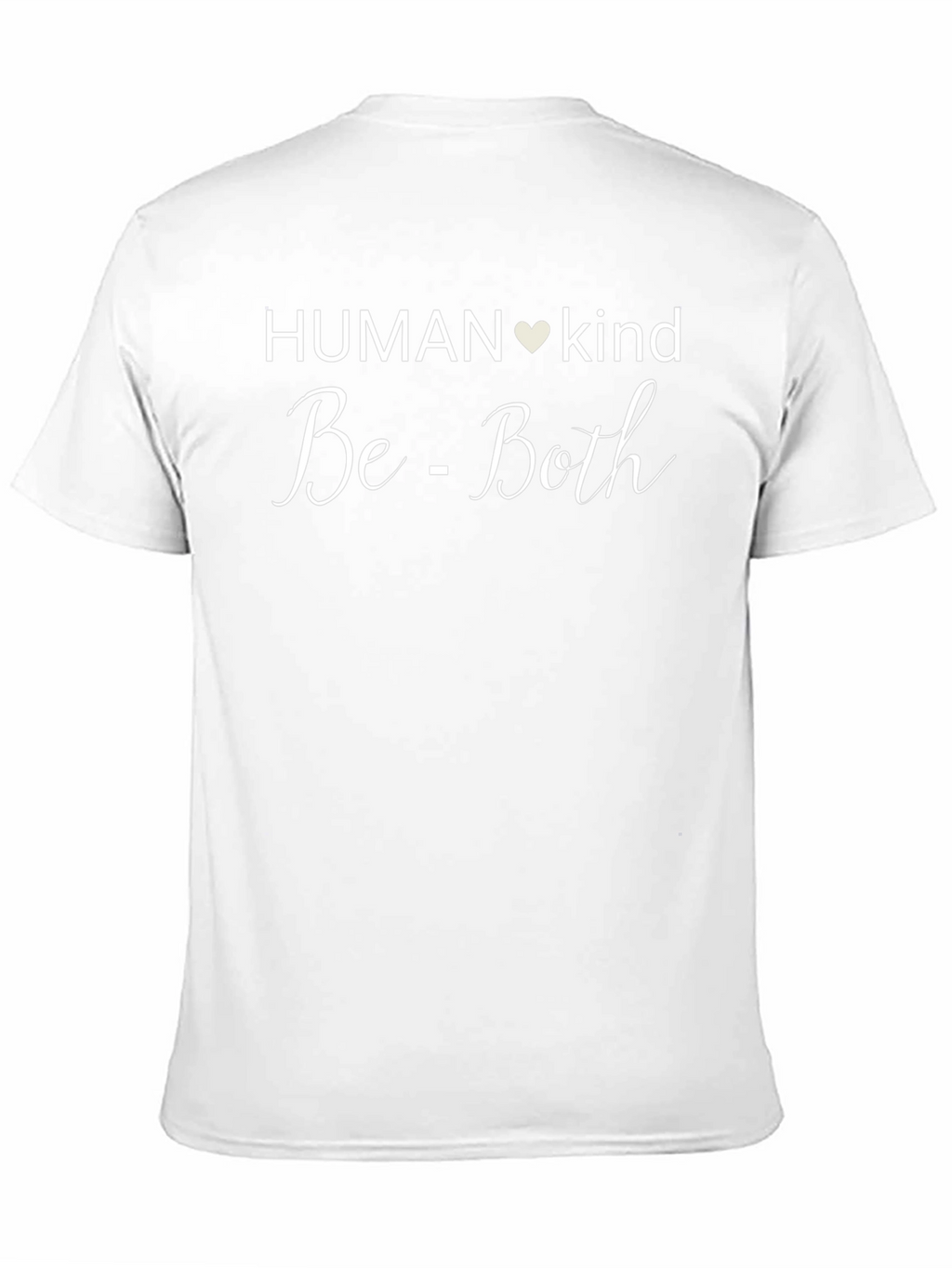 Human Kind Be Both Black T-Shirt