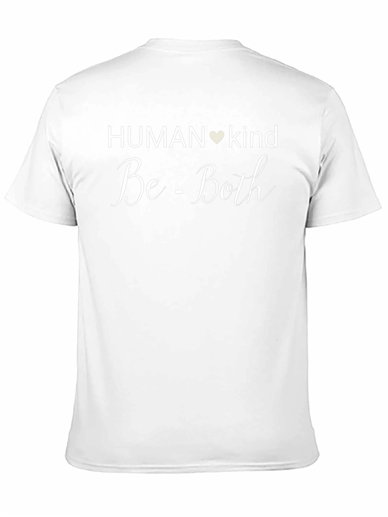 Human Kind Be Both Black T-Shirt