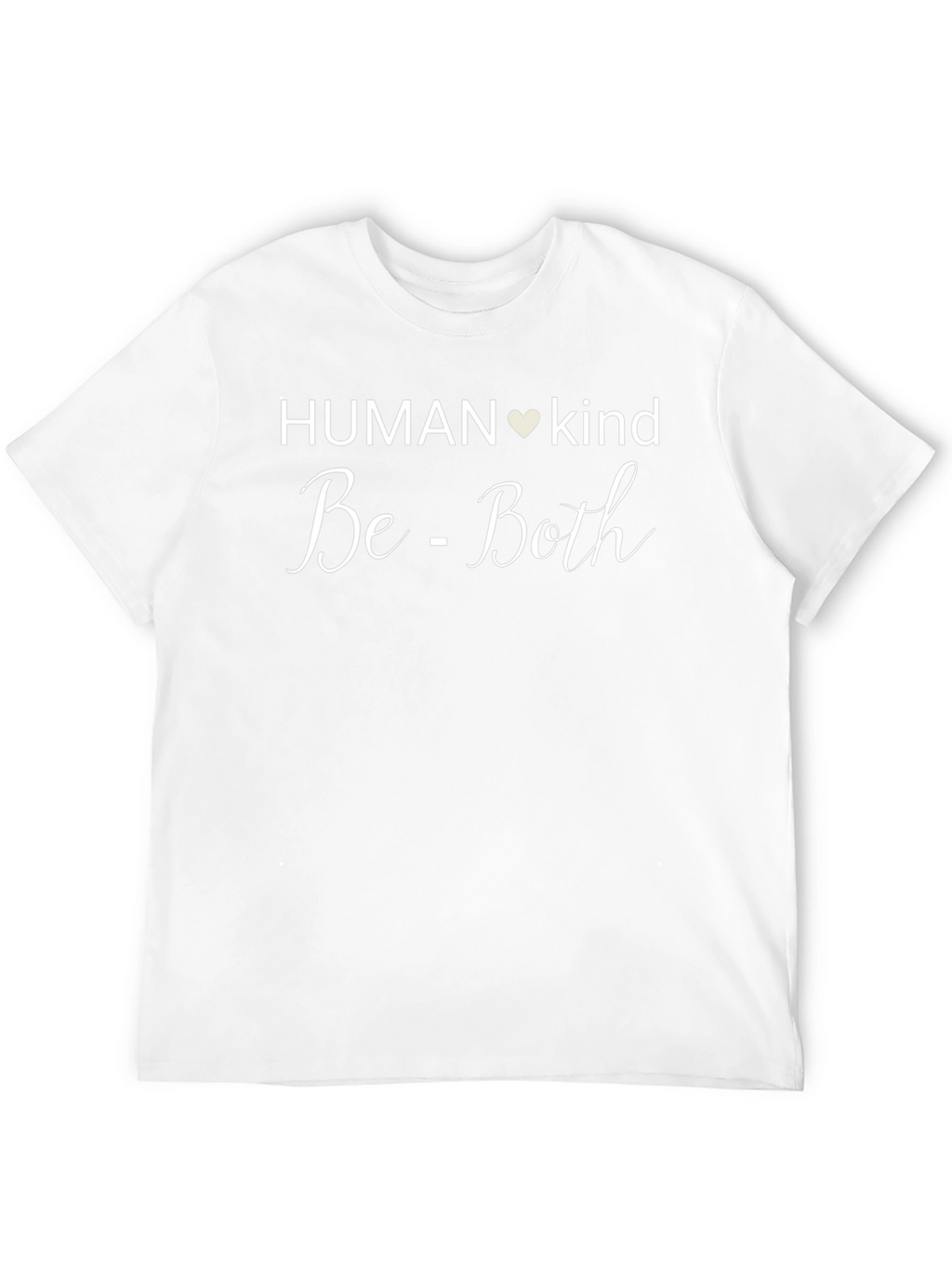 Human Kind Be Both Black T-Shirt
