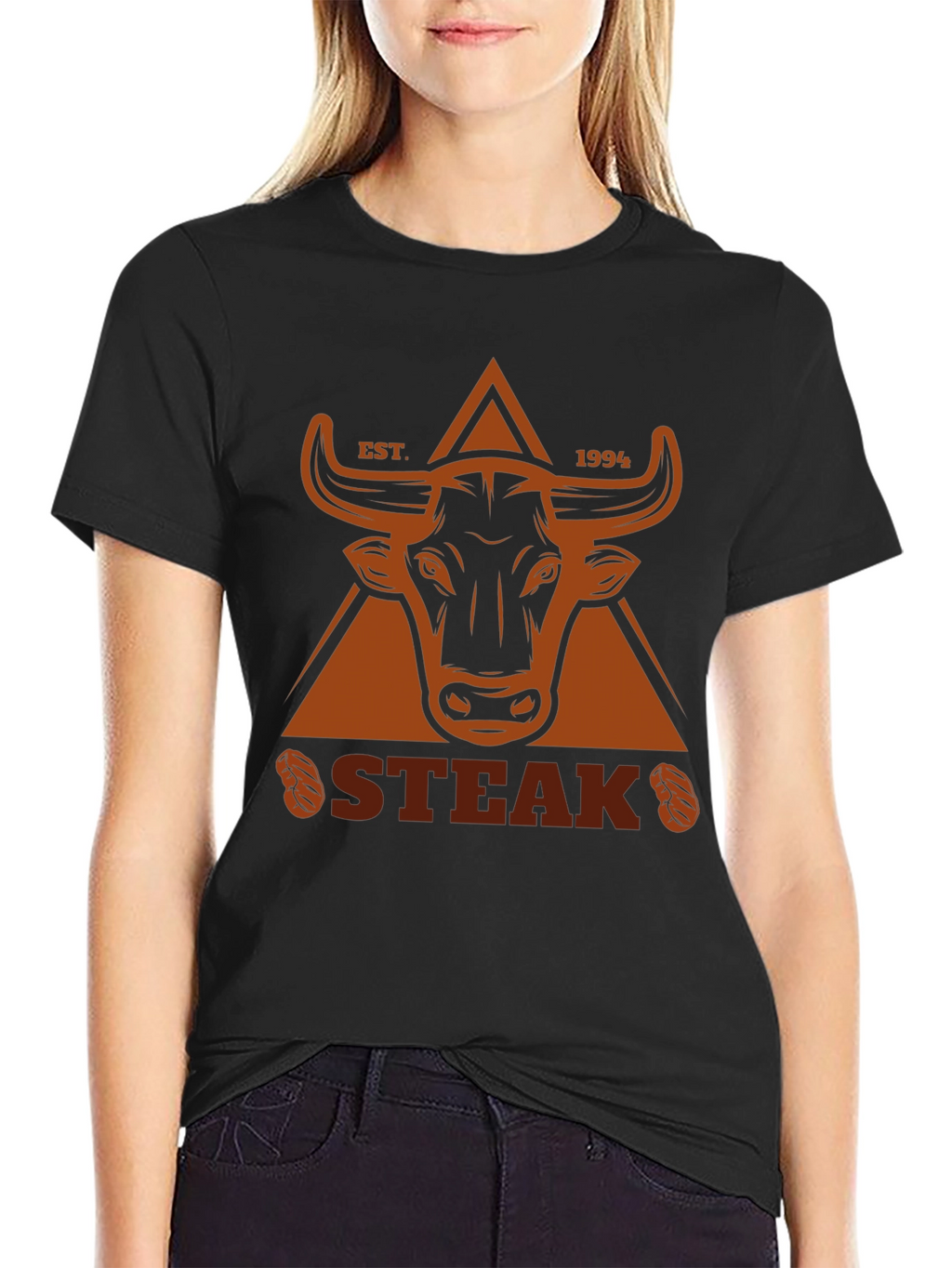 Steak Bull Head Graphic Tee - Est. 1994