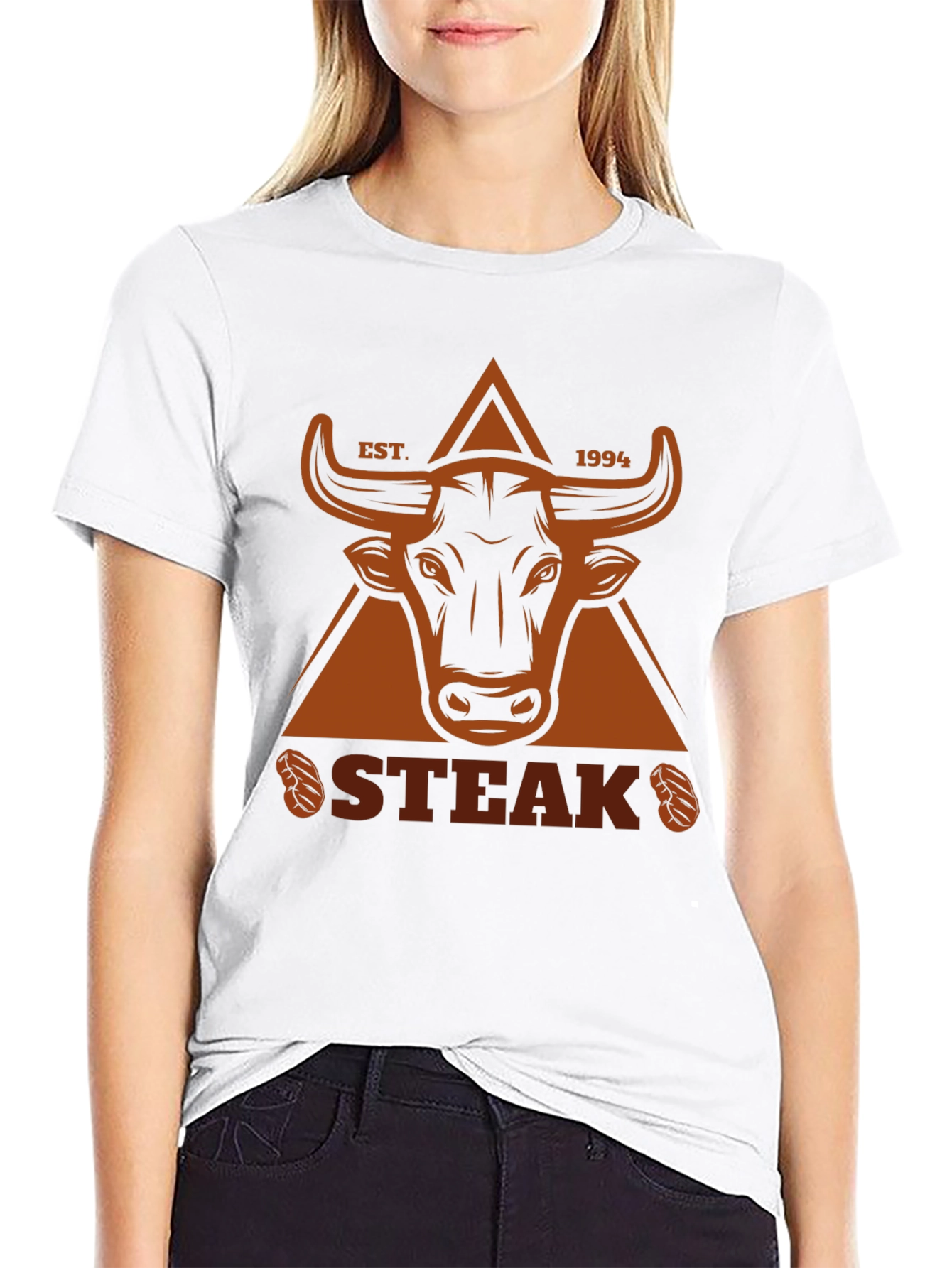 Steak Bull Head Graphic Tee - Est. 1994