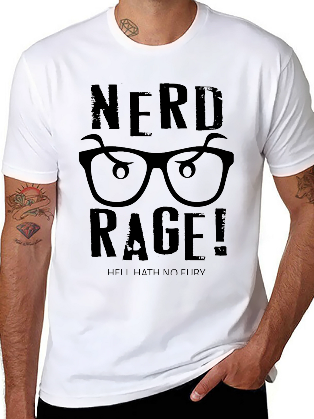 Nerd Rage T-Shirt - Funny Geeky Apparel