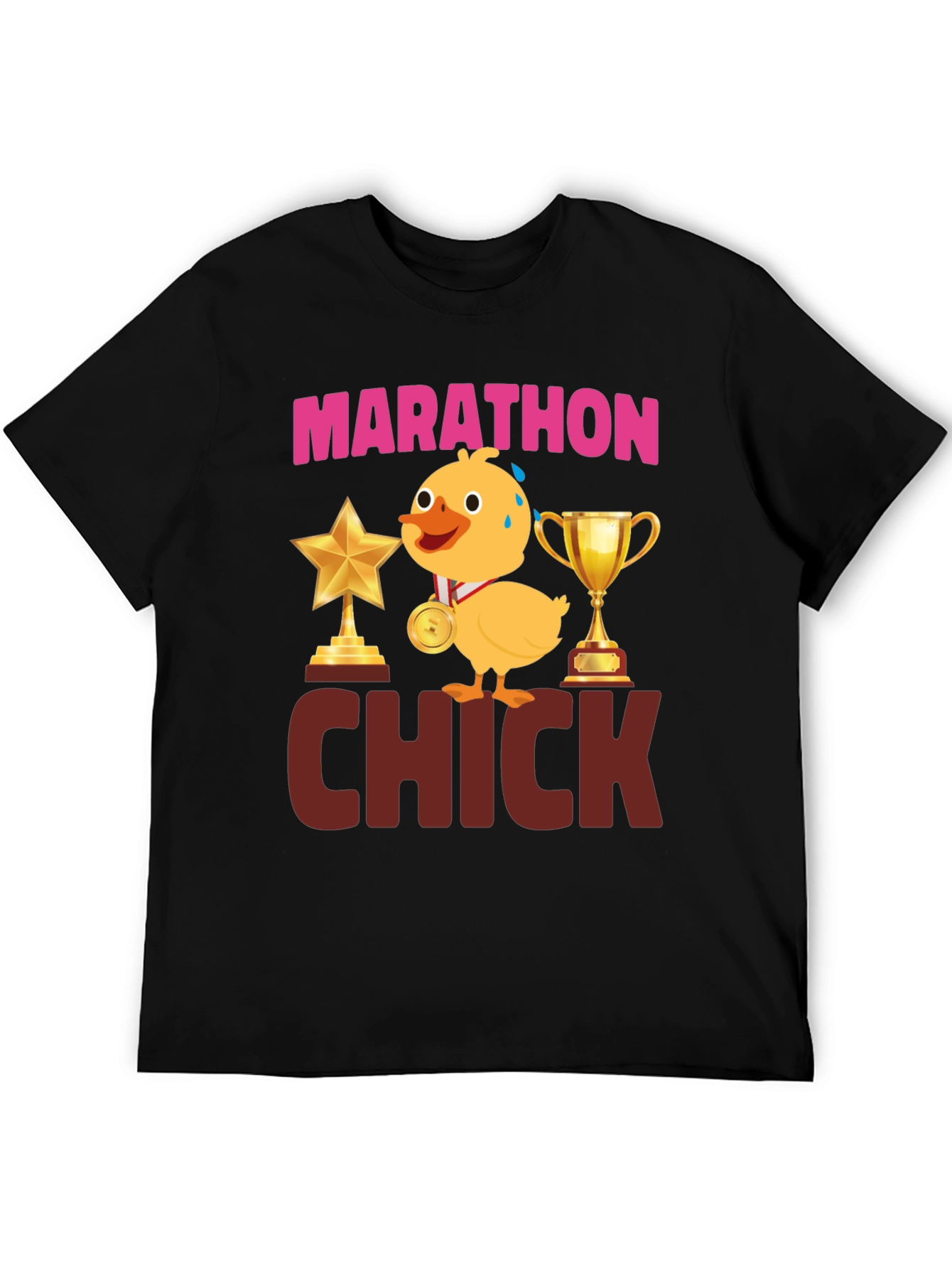 Marathon Chick T-Shirt - Funny Running Tee
