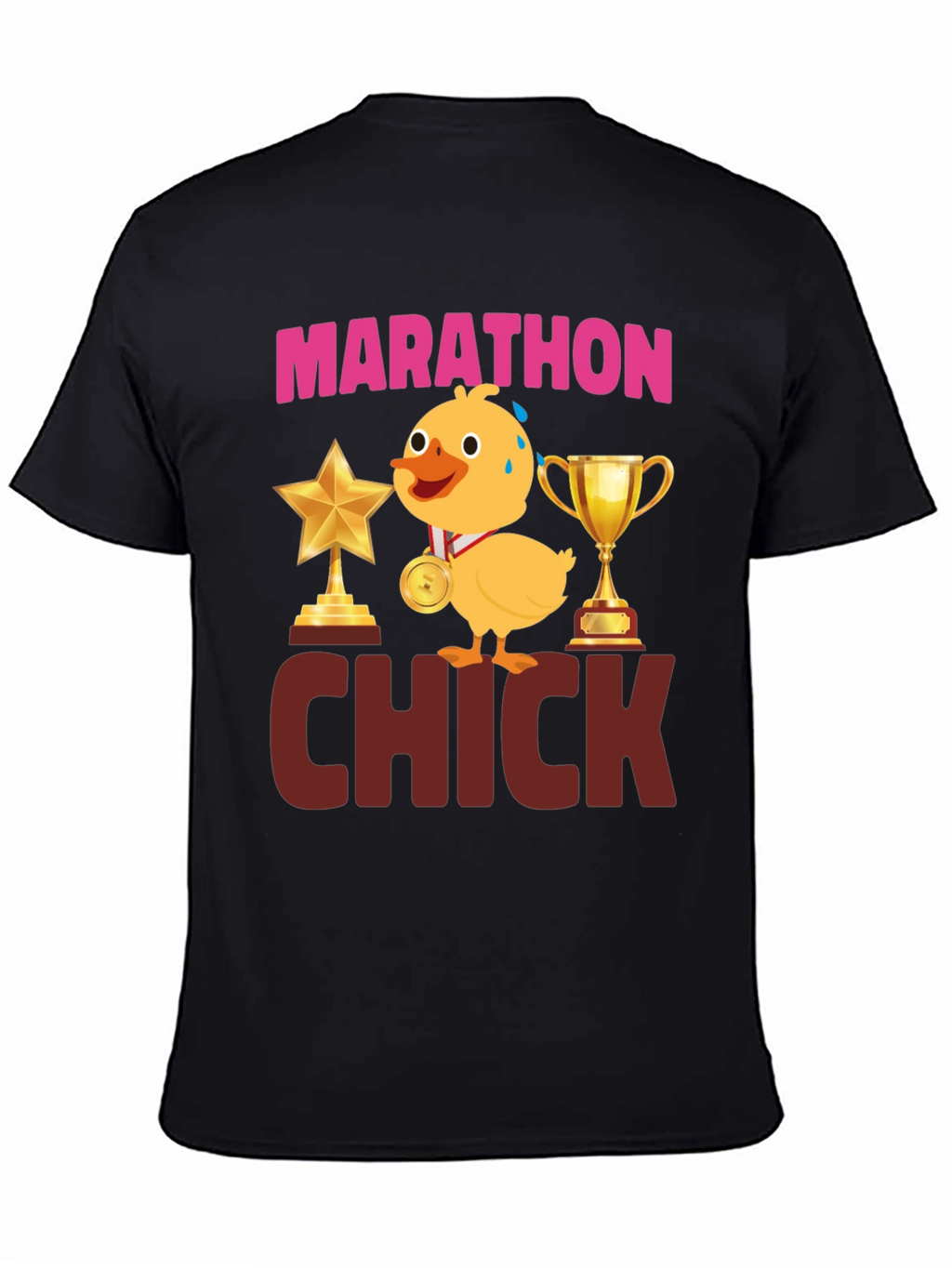 Marathon Chick T-Shirt - Funny Running Tee